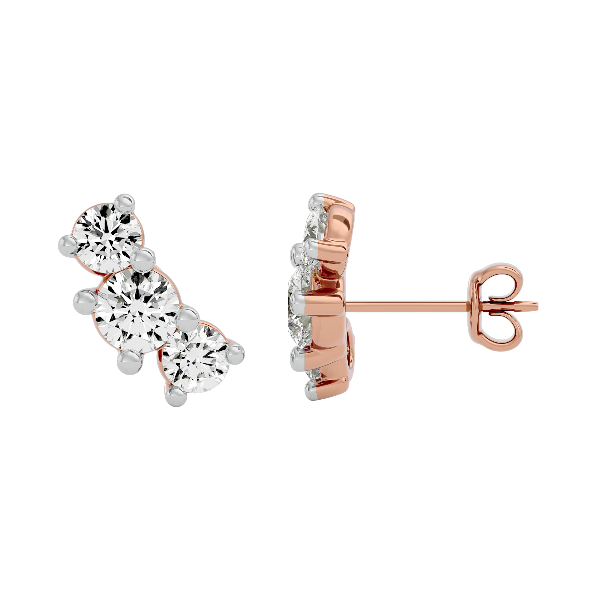Eternal Radiance Solitaire Earrings