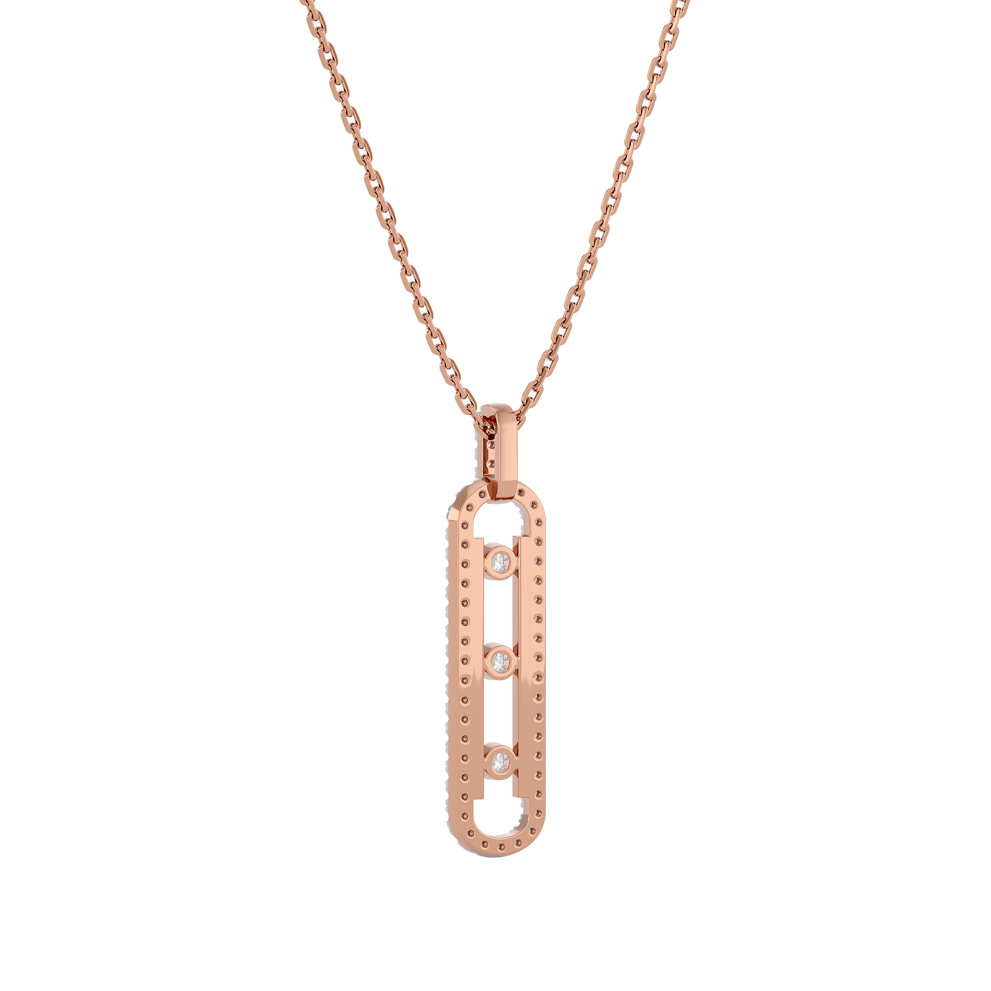 Opulent Elegance Diamond Pendant