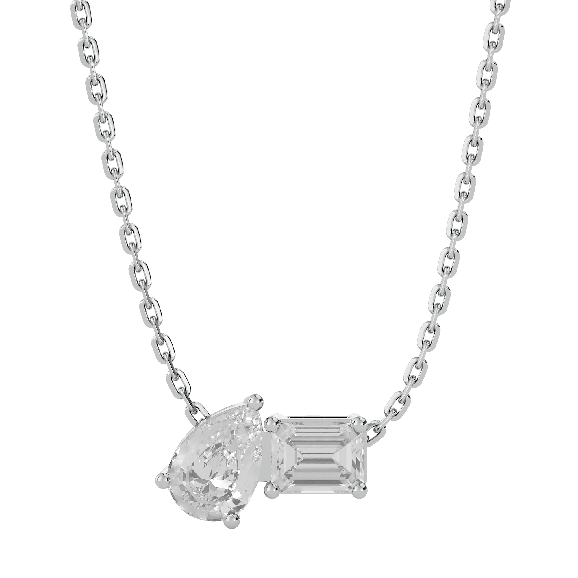 Opulent Royale Solitaire Pendant