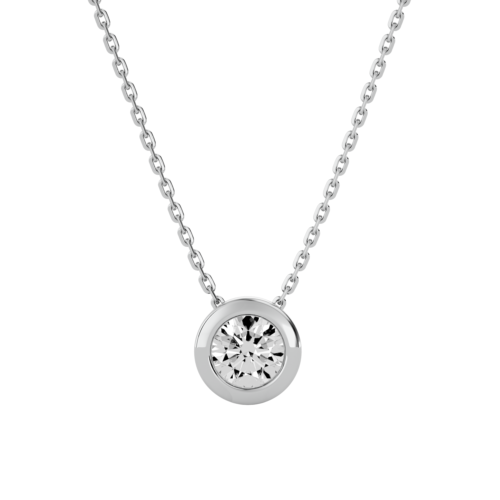 Eternal Sparkle Solitaire Pendant