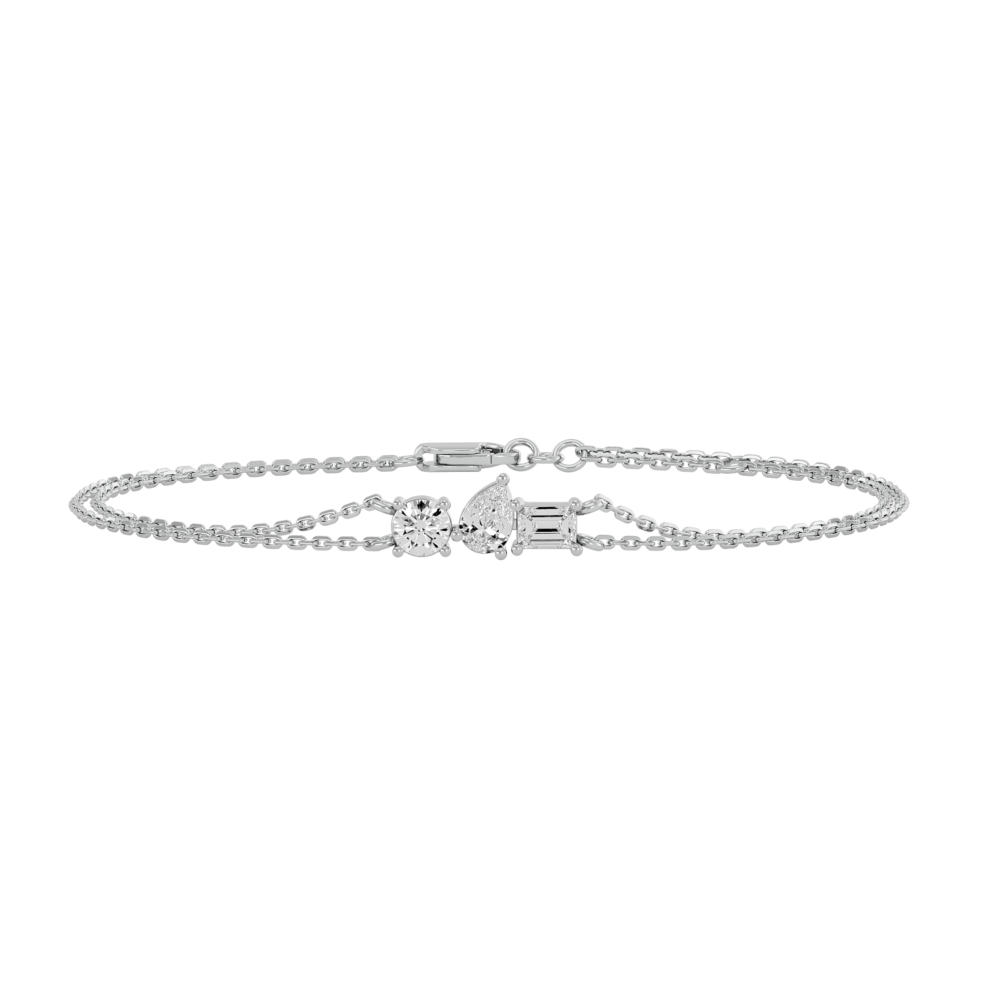 Starlit Brilliance Diamond Bracelet