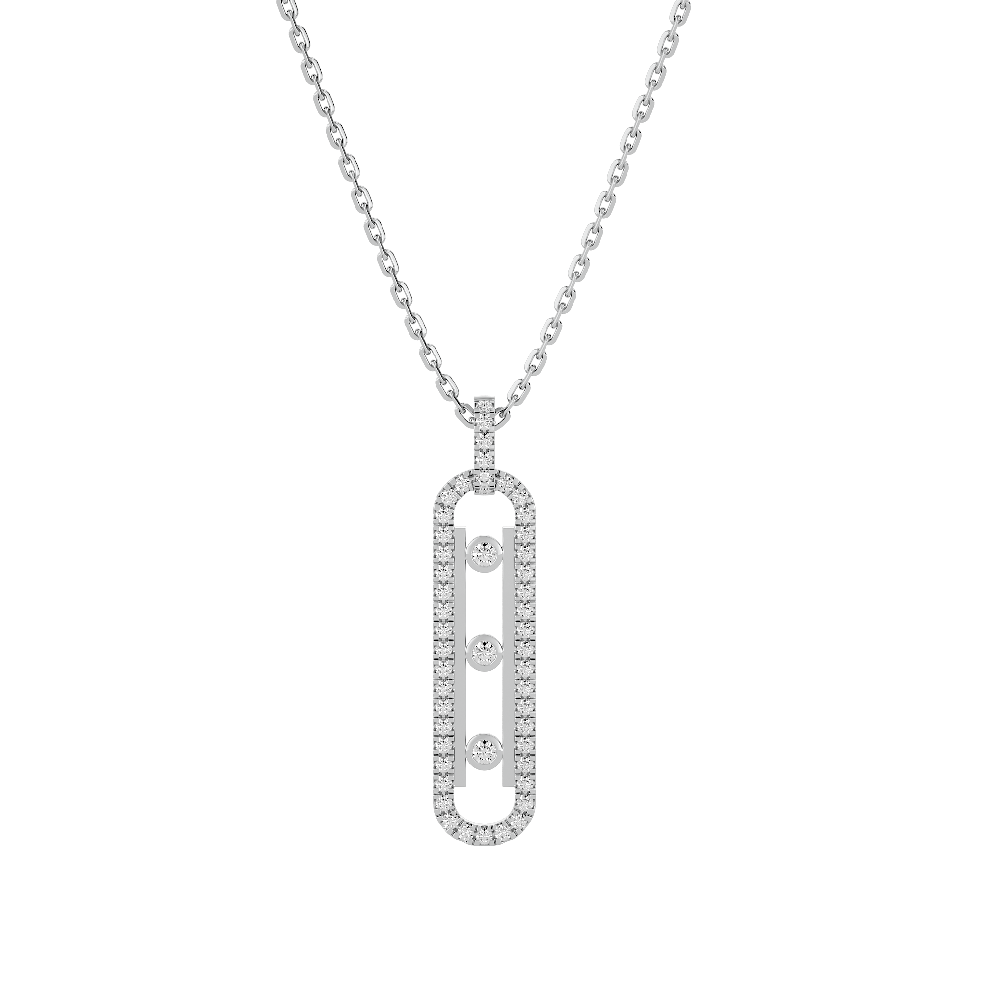 Opulent Elegance Diamond Pendant