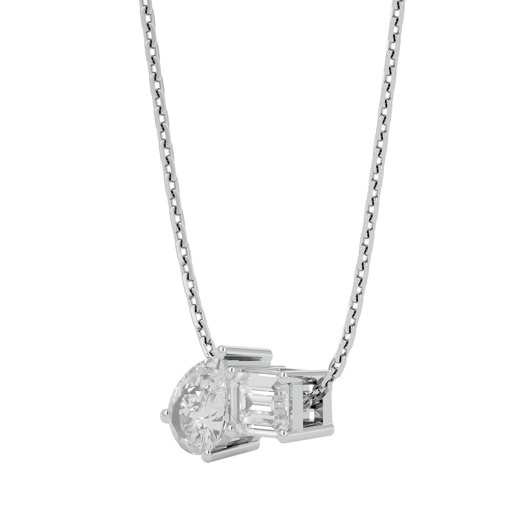 Opulent Royale Solitaire Pendant