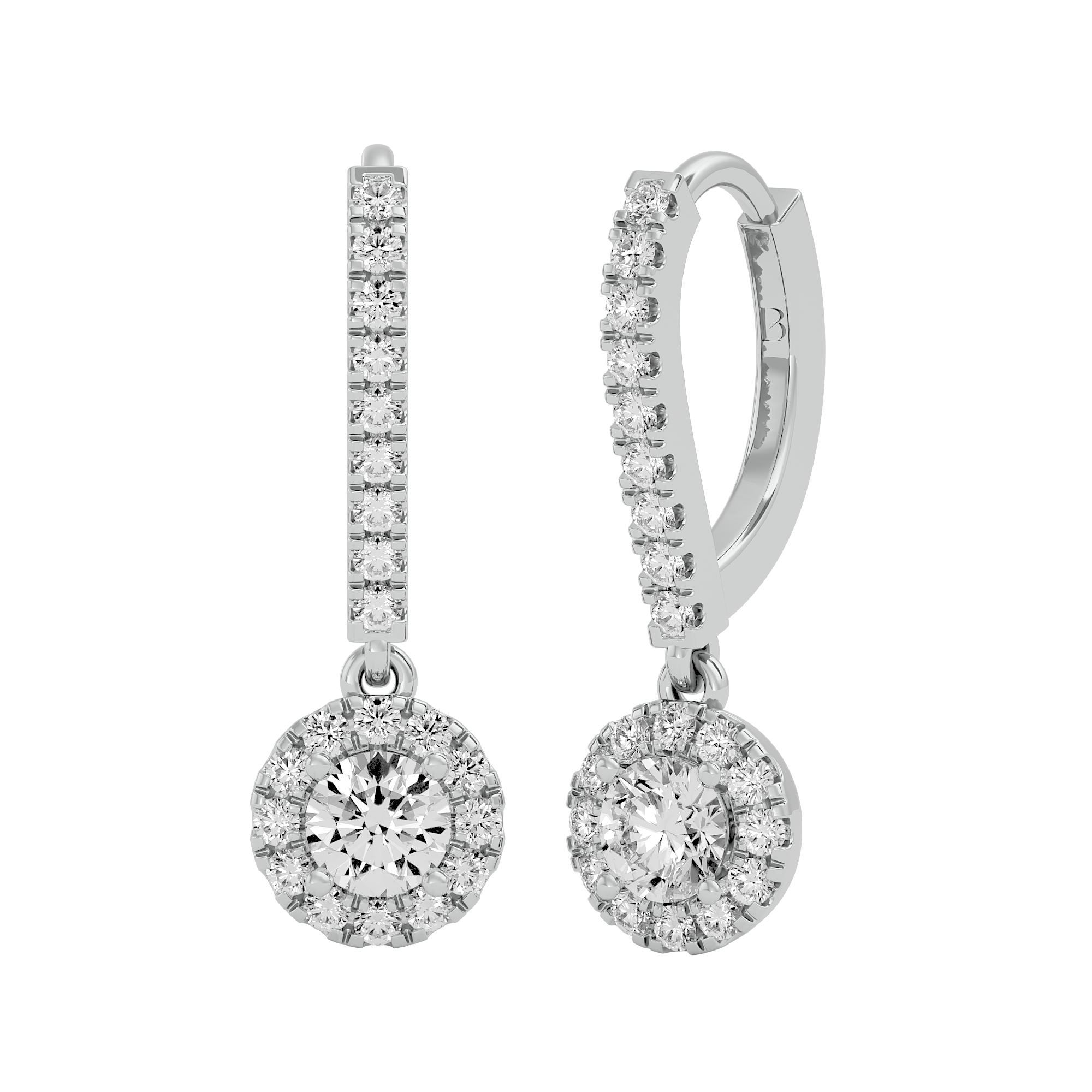 Infinite Grace Solitaire Earrings