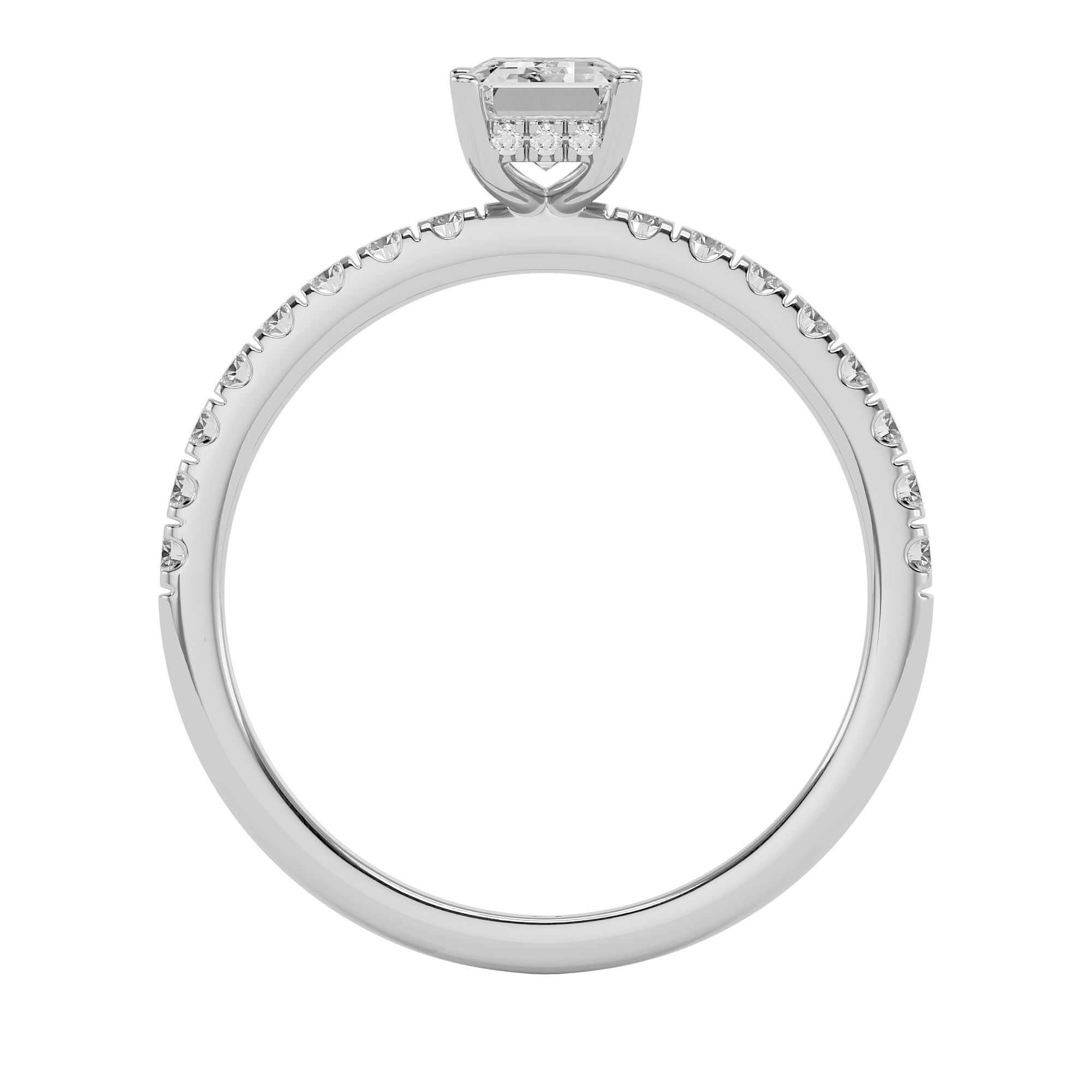Timeless Allure Solitaire Diamond Ring
