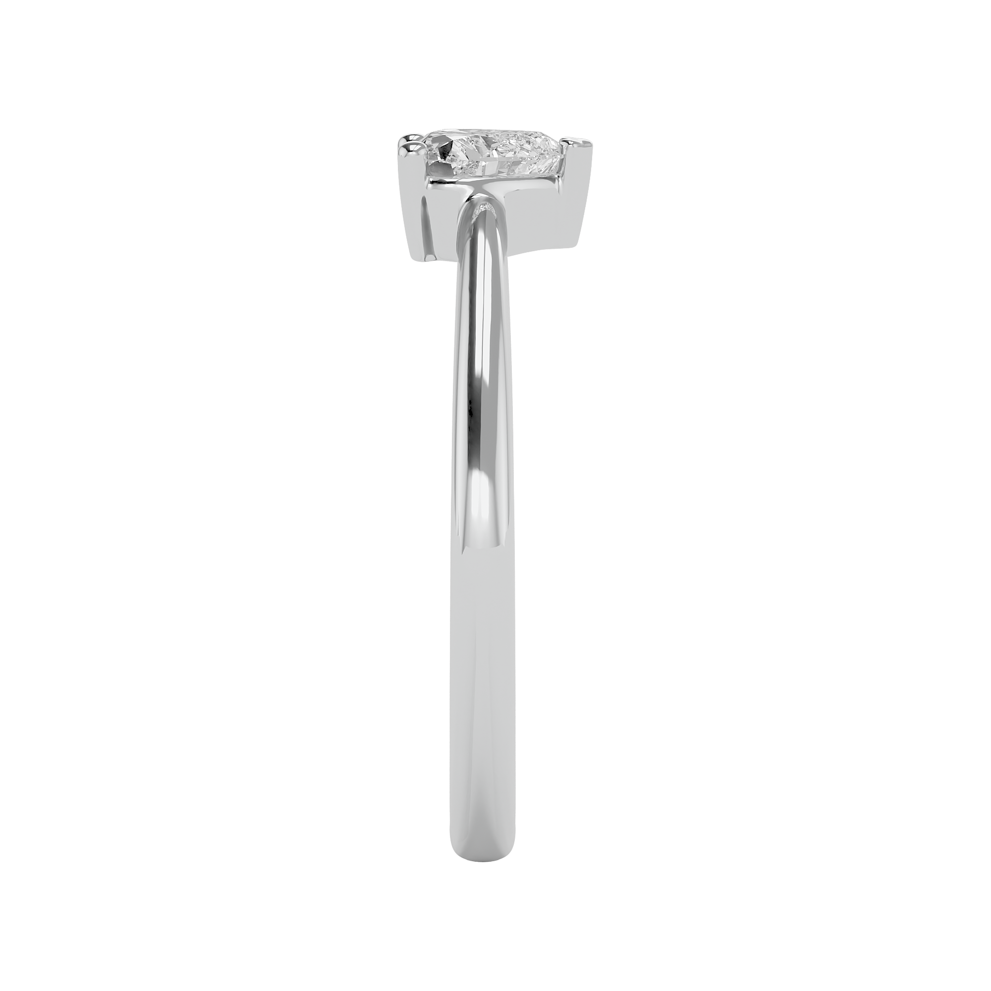 Love Knot Solitaire Diamond Ring