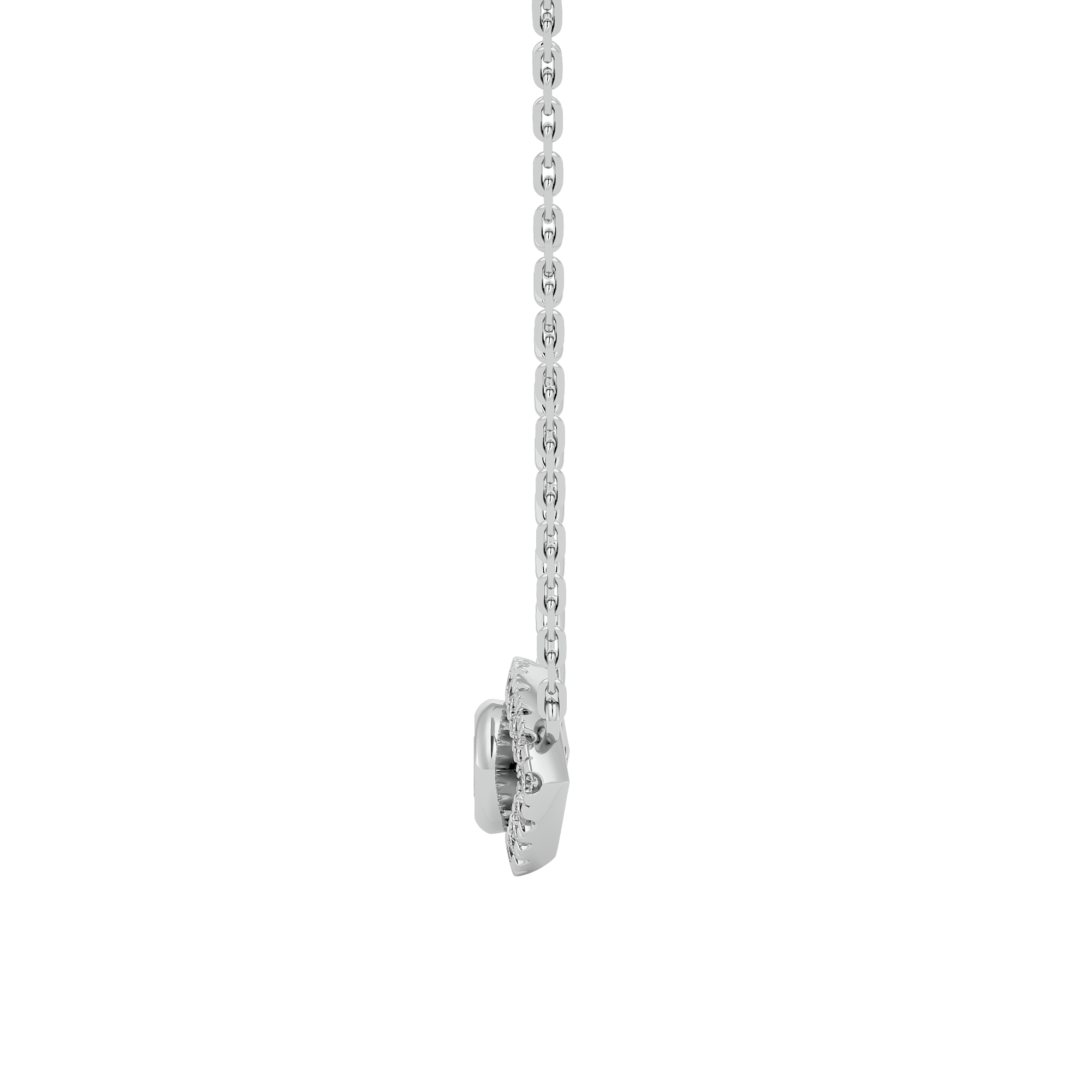 Evil Eye Solitaire Pendant