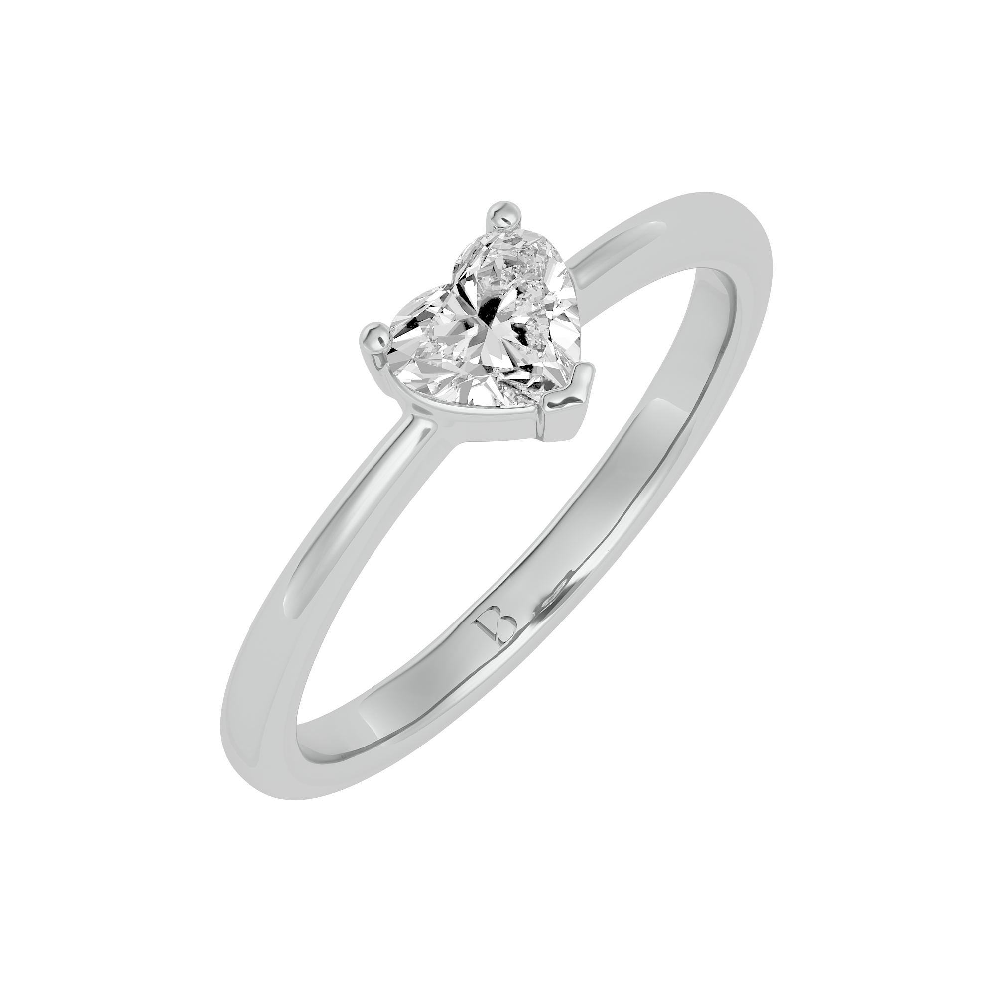 Love Knot Solitaire Diamond Ring