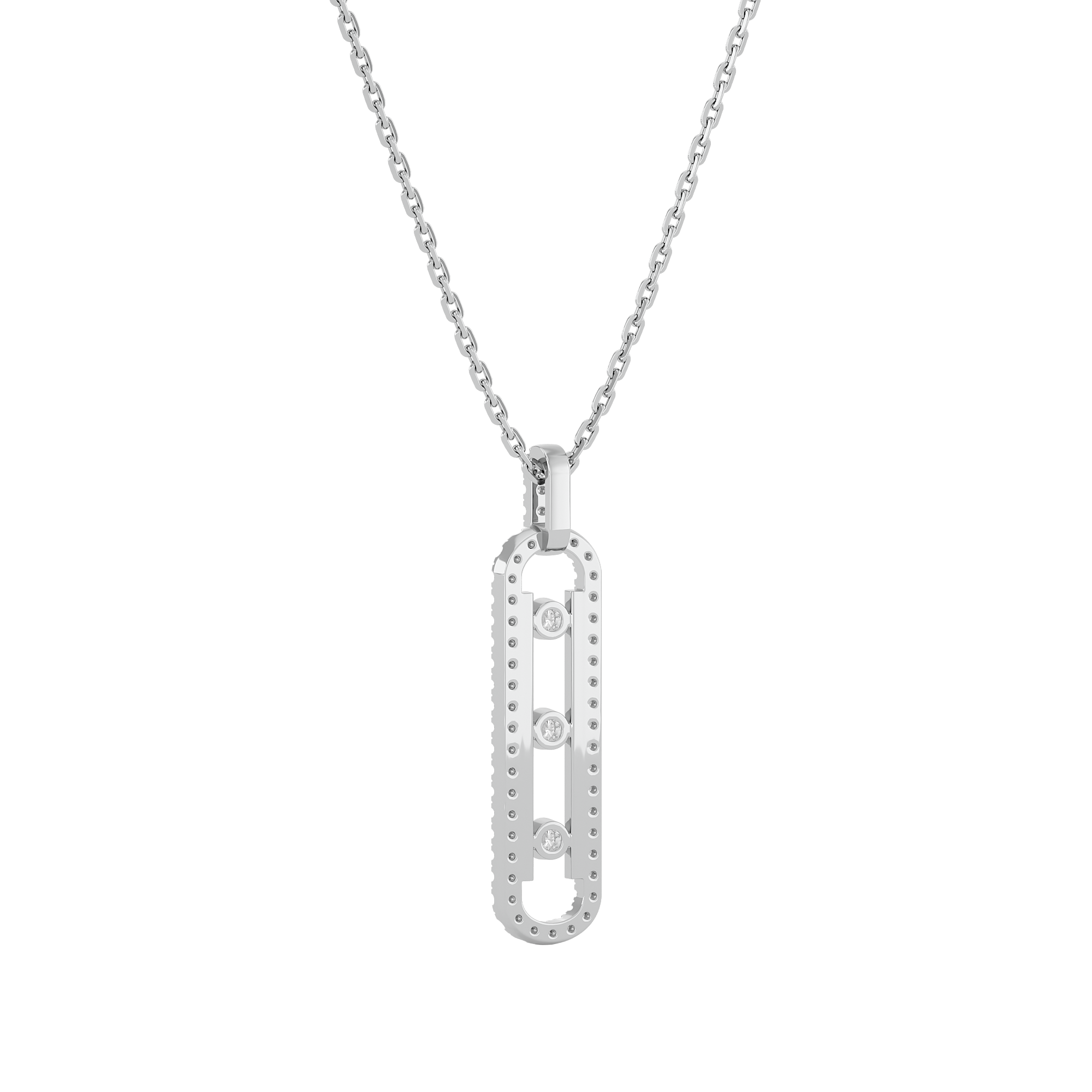 Opulent Elegance Diamond Pendant