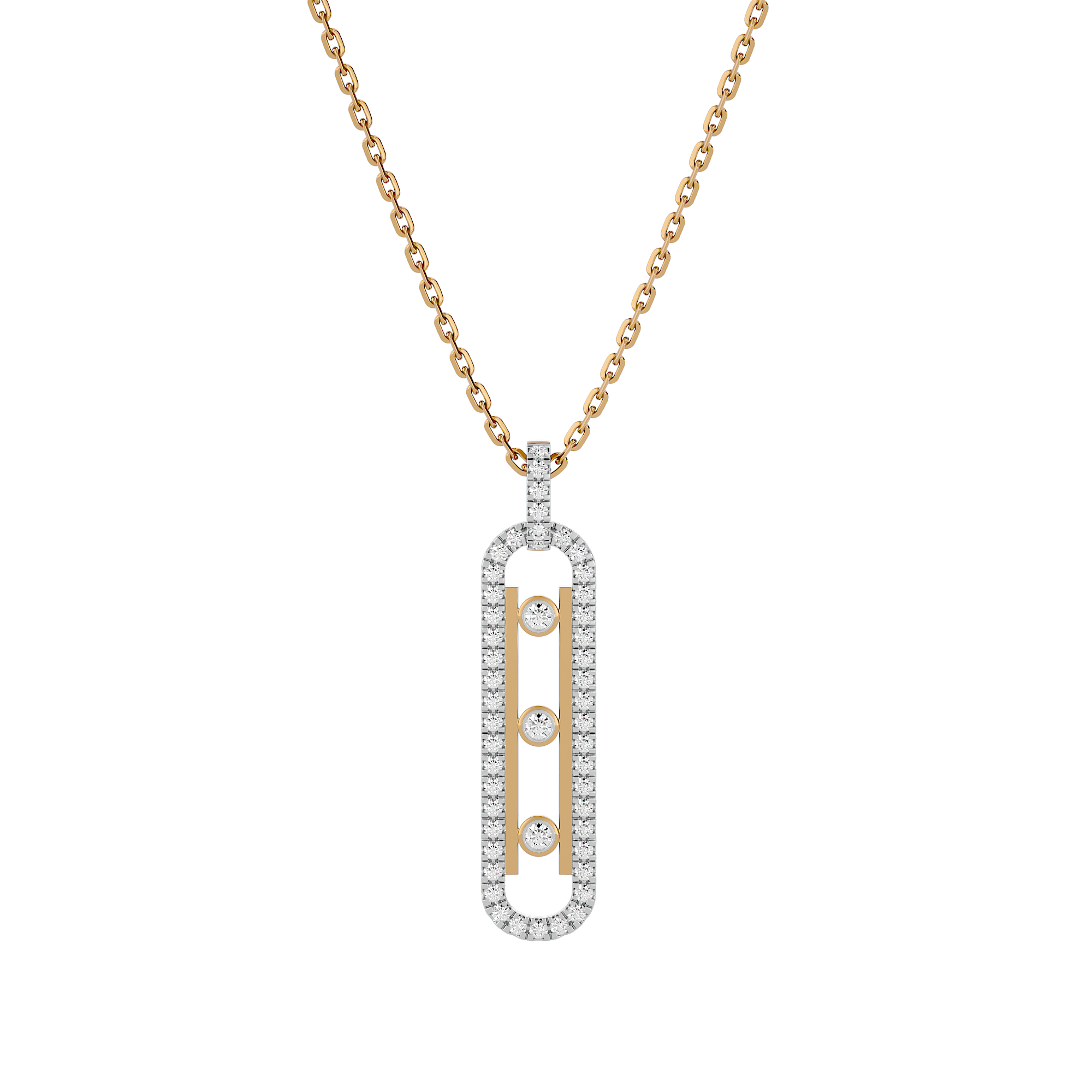 Opulent Elegance Diamond Pendant