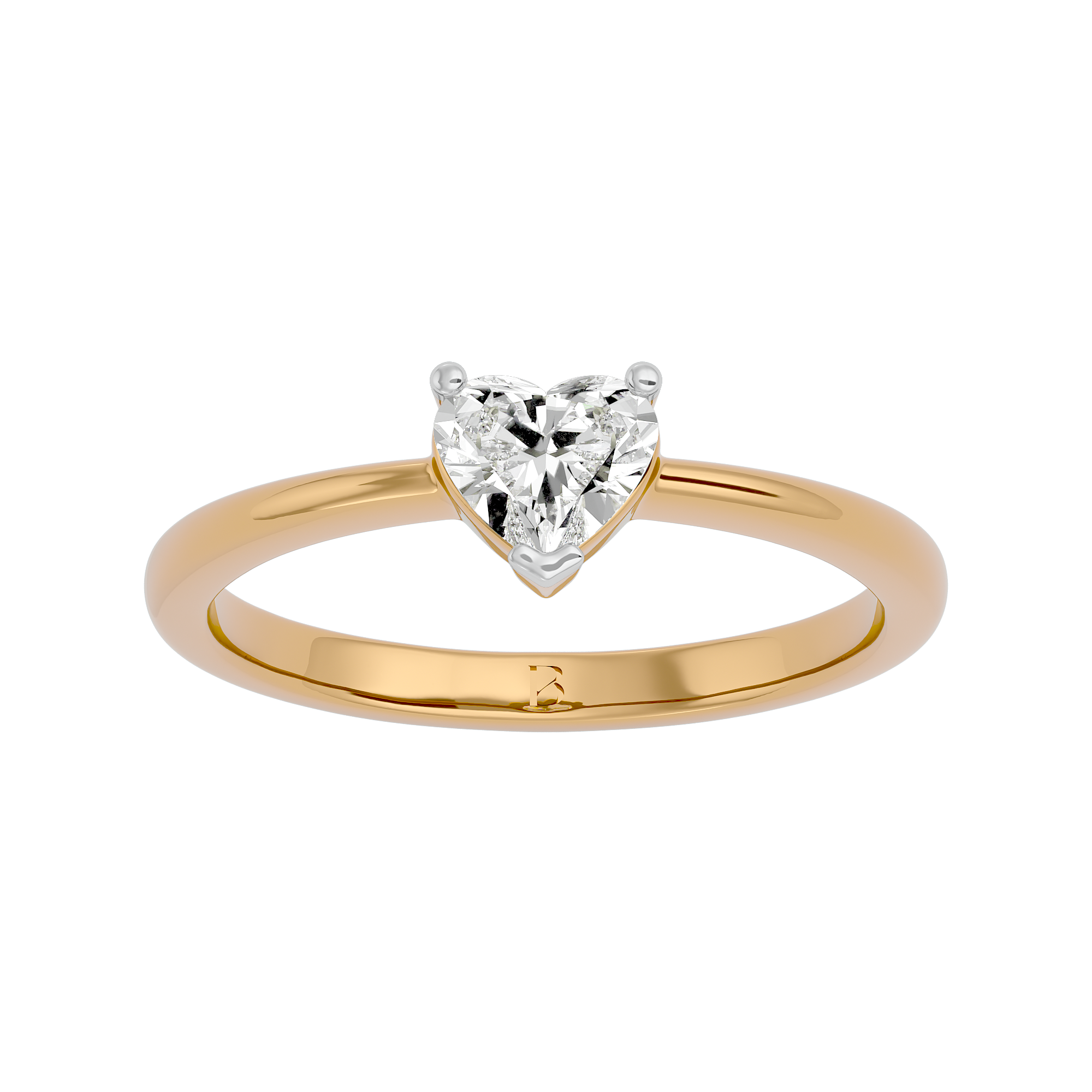 Love Knot Solitaire Diamond Ring