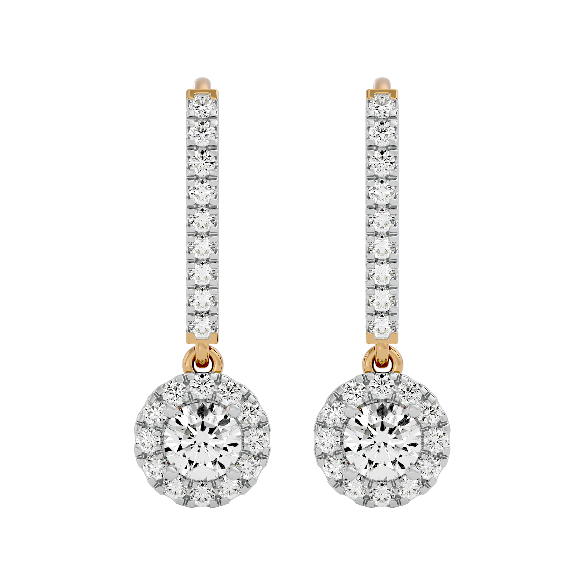 Infinite Grace Solitaire Earrings