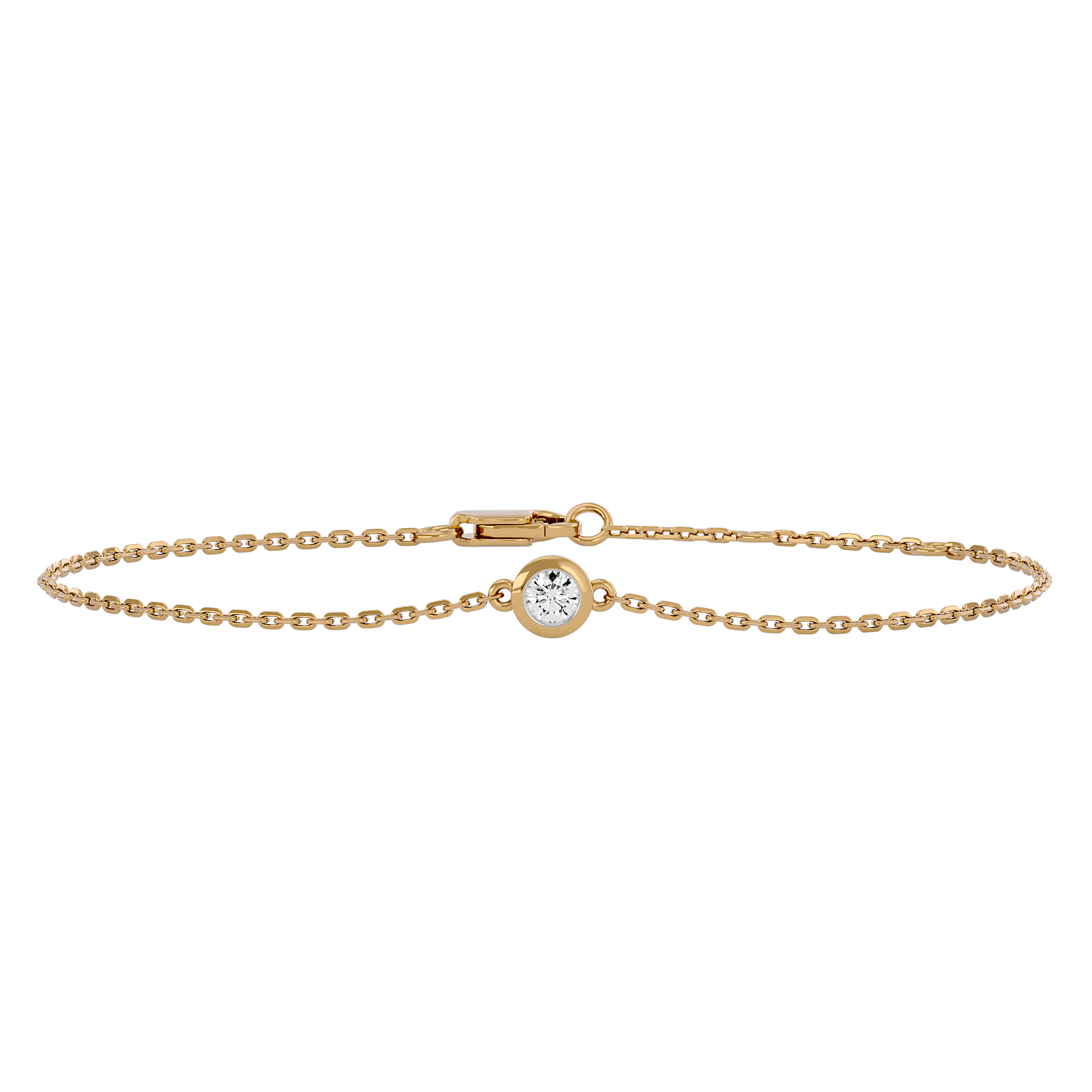Regal Radiance Solitaire Bracelet