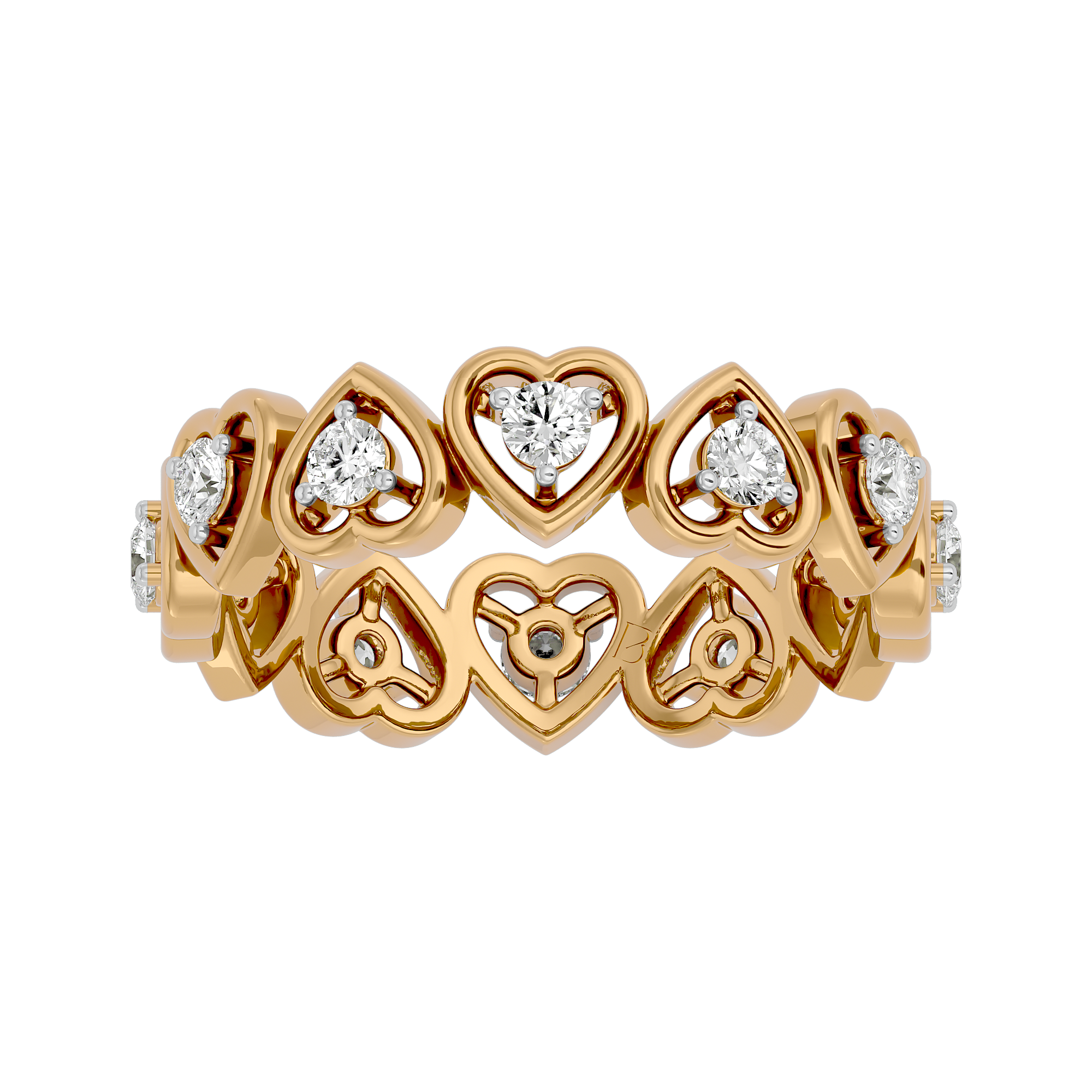 Opulent Allure Diamond Ring