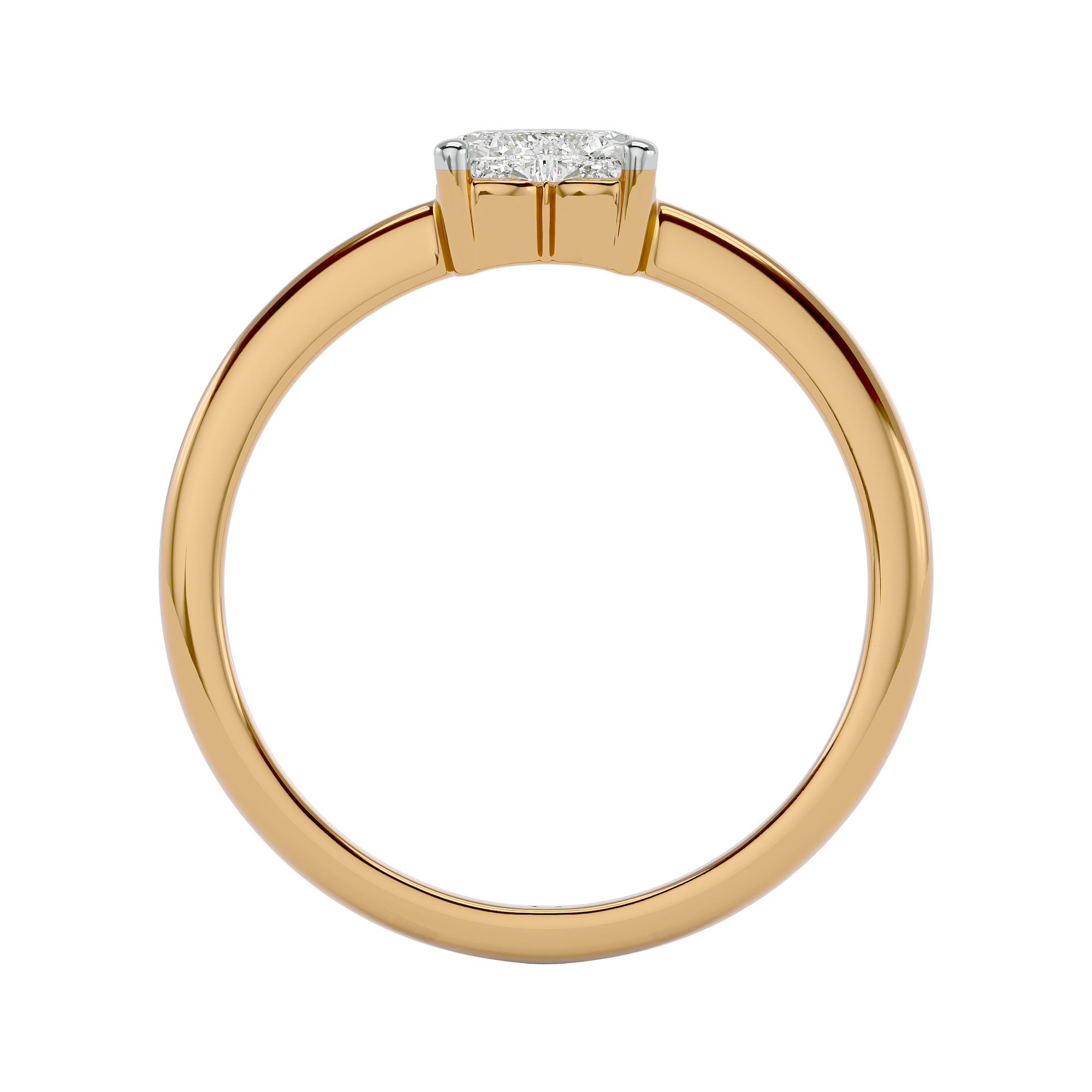 Love Knot Solitaire Diamond Ring