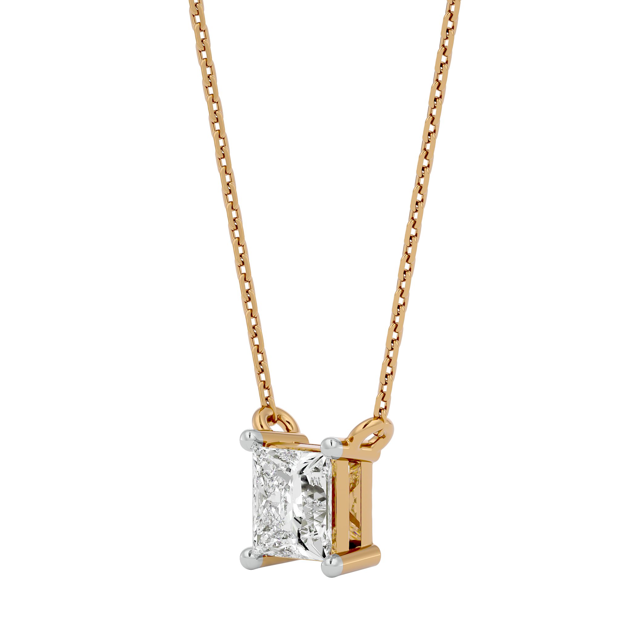 Aurelia Radiance Solitaire Pendant