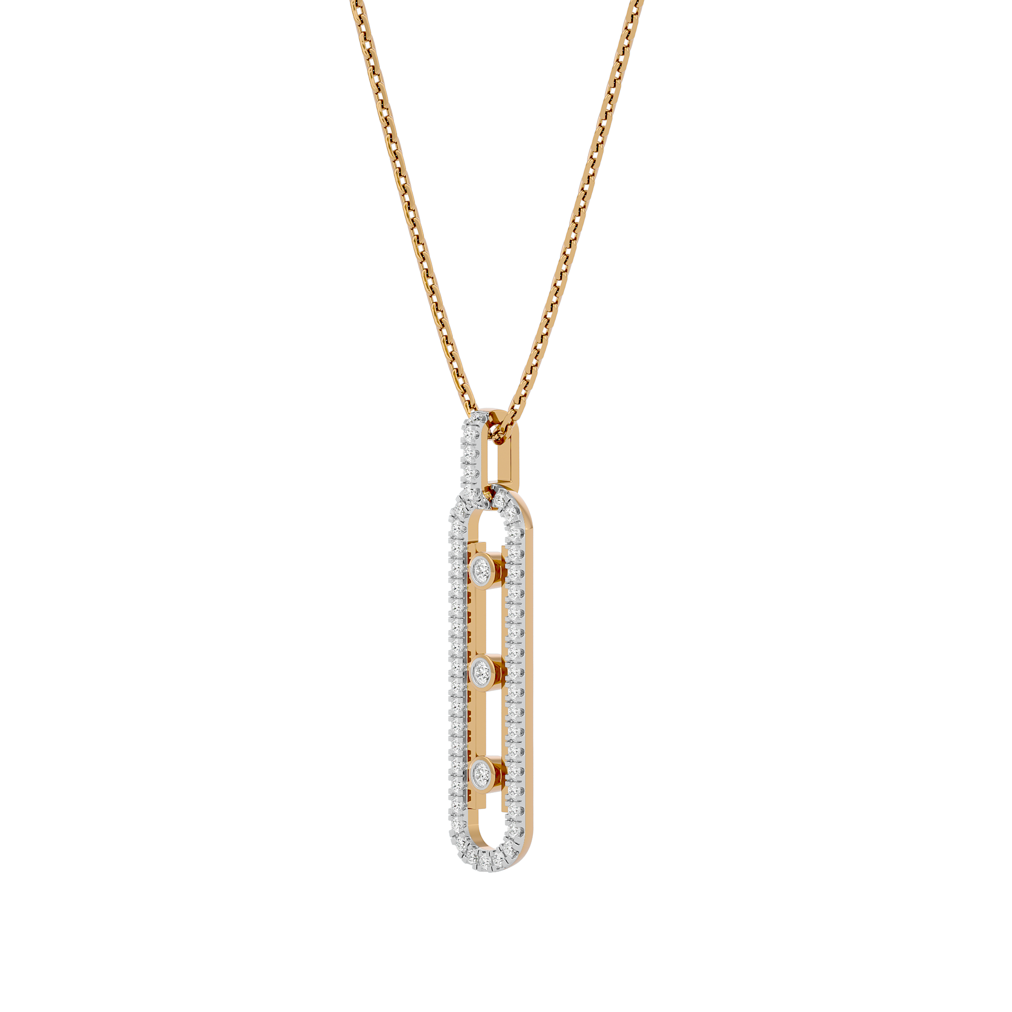 Opulent Elegance Diamond Pendant