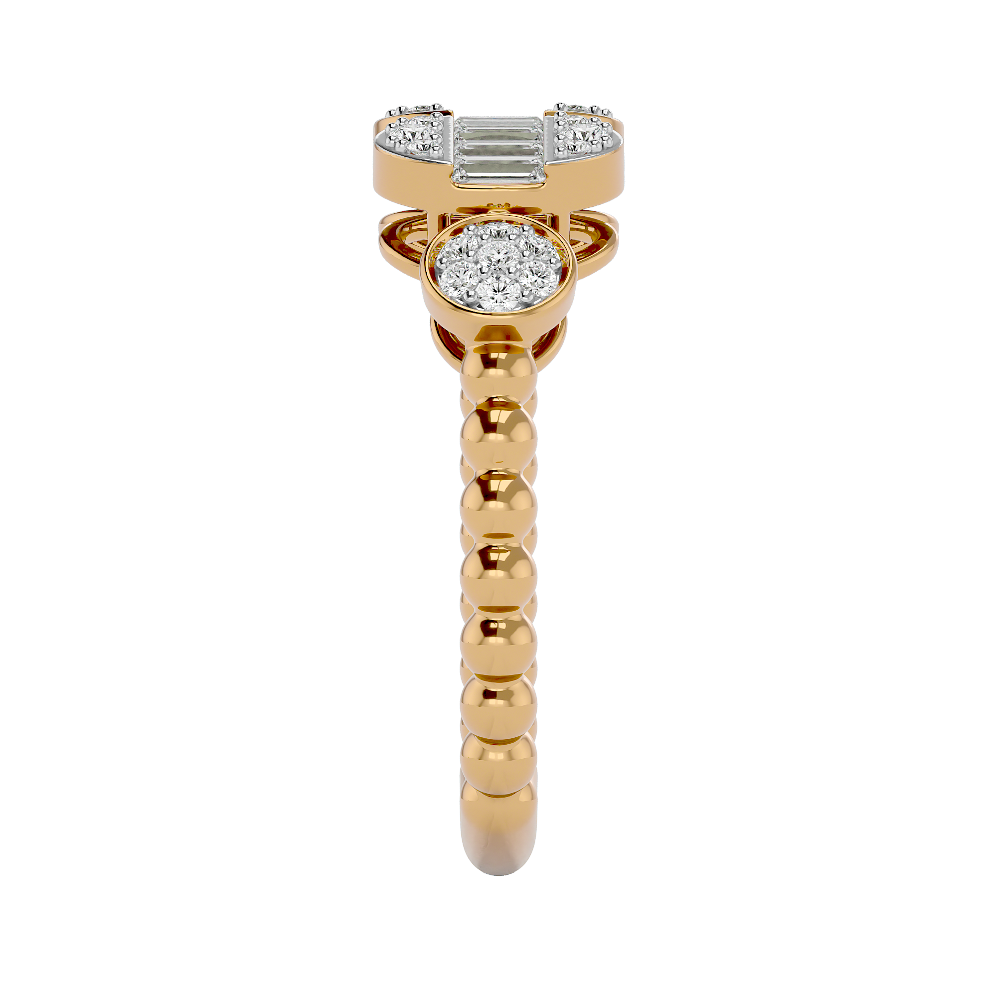 Opulent Éclat Diamond Ring