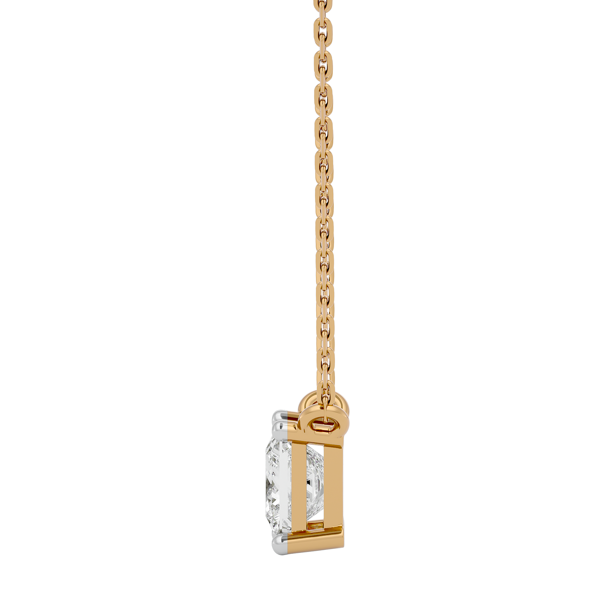 Aurelia Radiance Solitaire Pendant