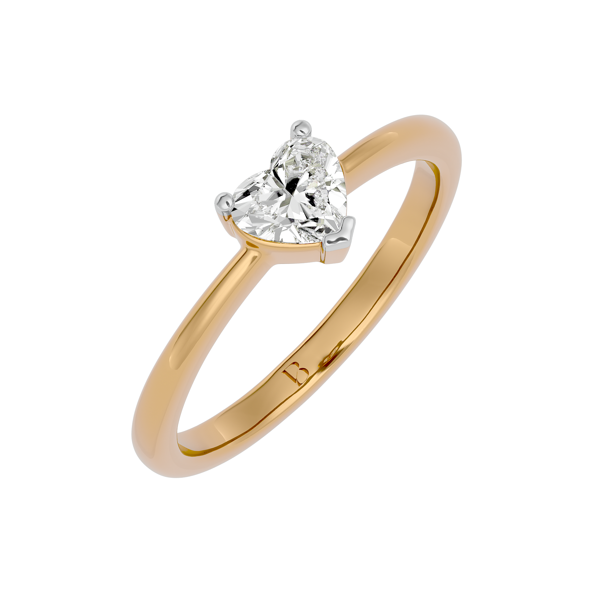 Love Knot Solitaire Diamond Ring