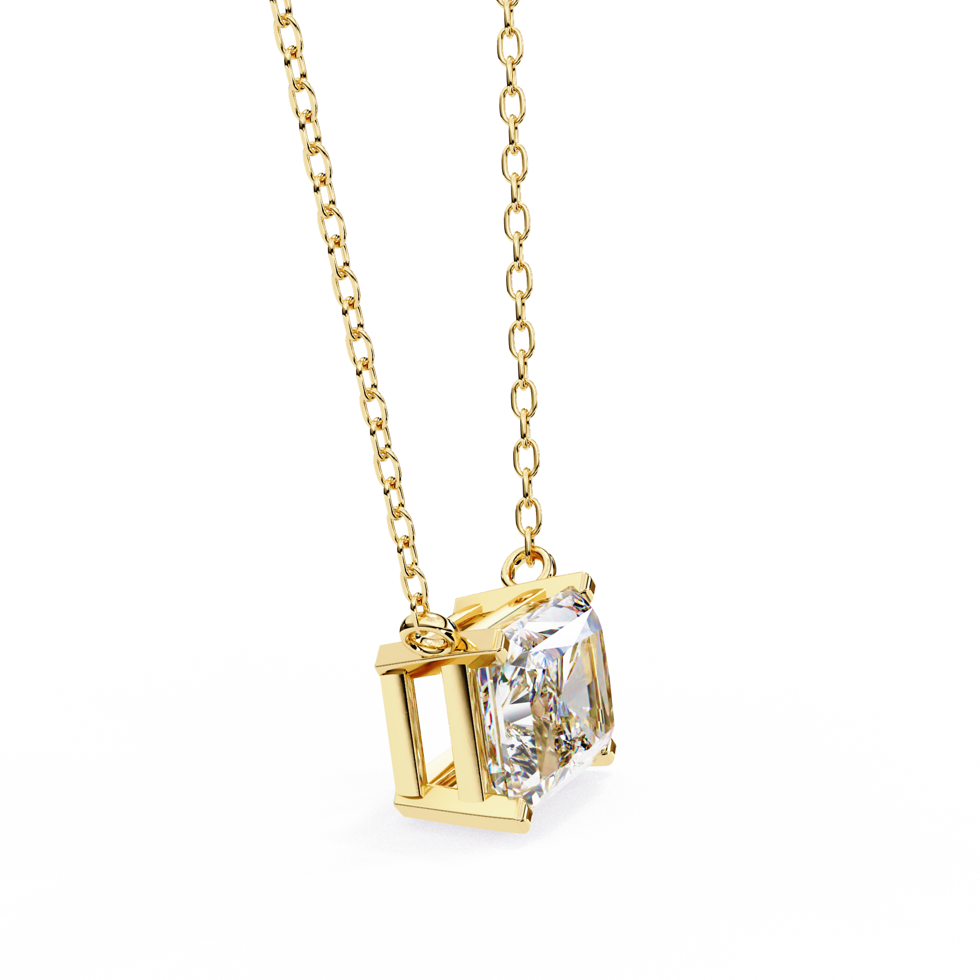 Luminous Radiance Diamond Pendant