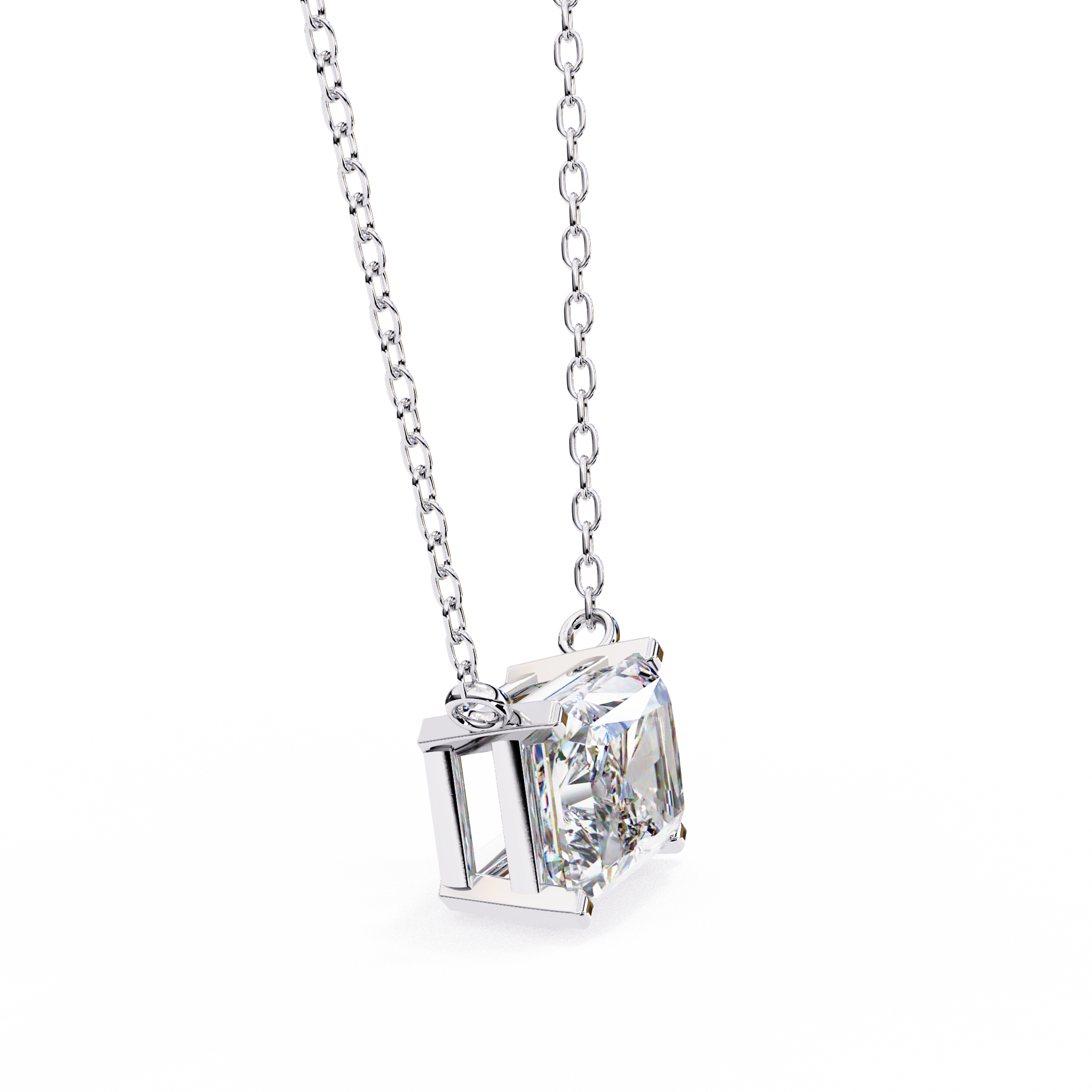 Luminous Radiance Diamond Pendant