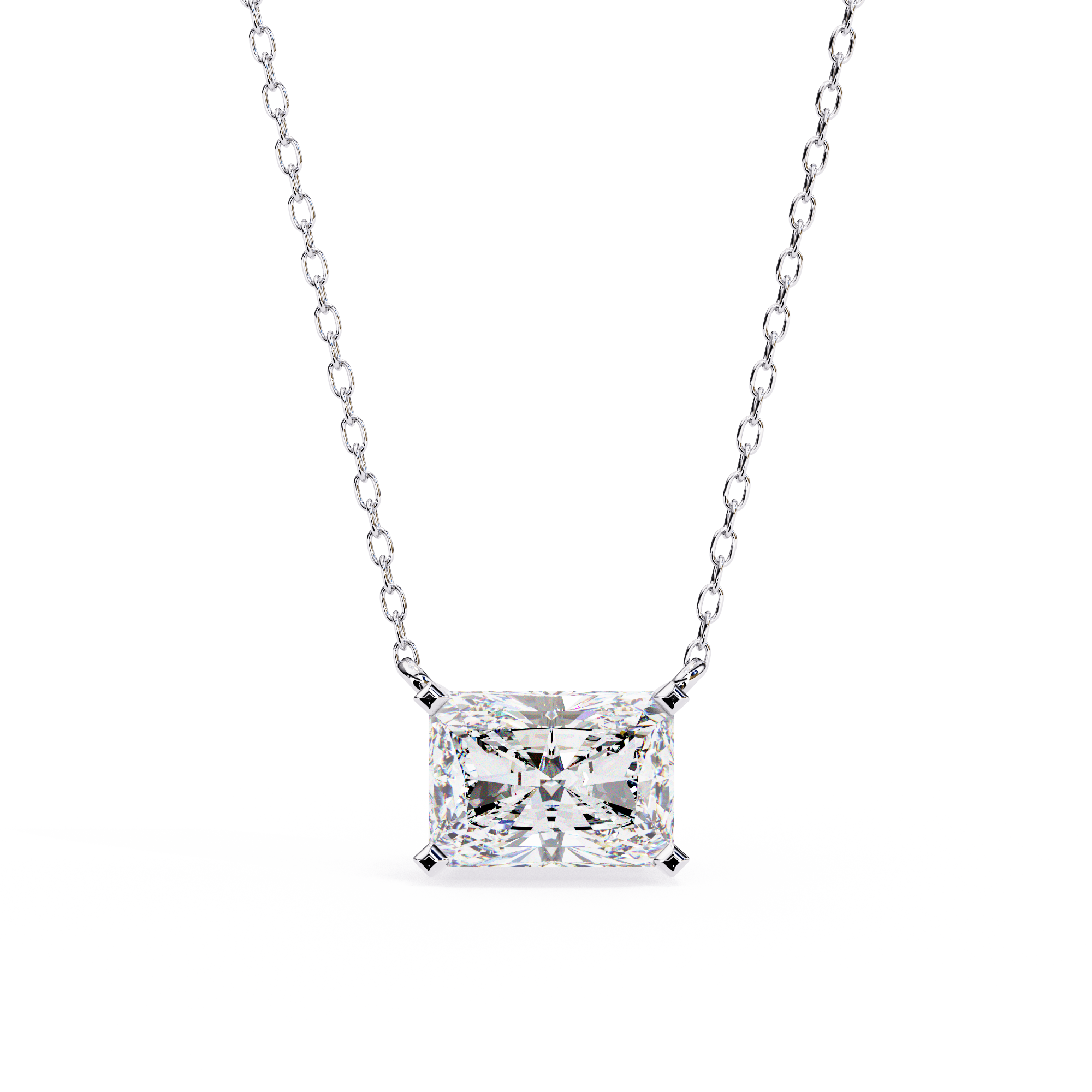 Luminous Radiance Diamond Pendant