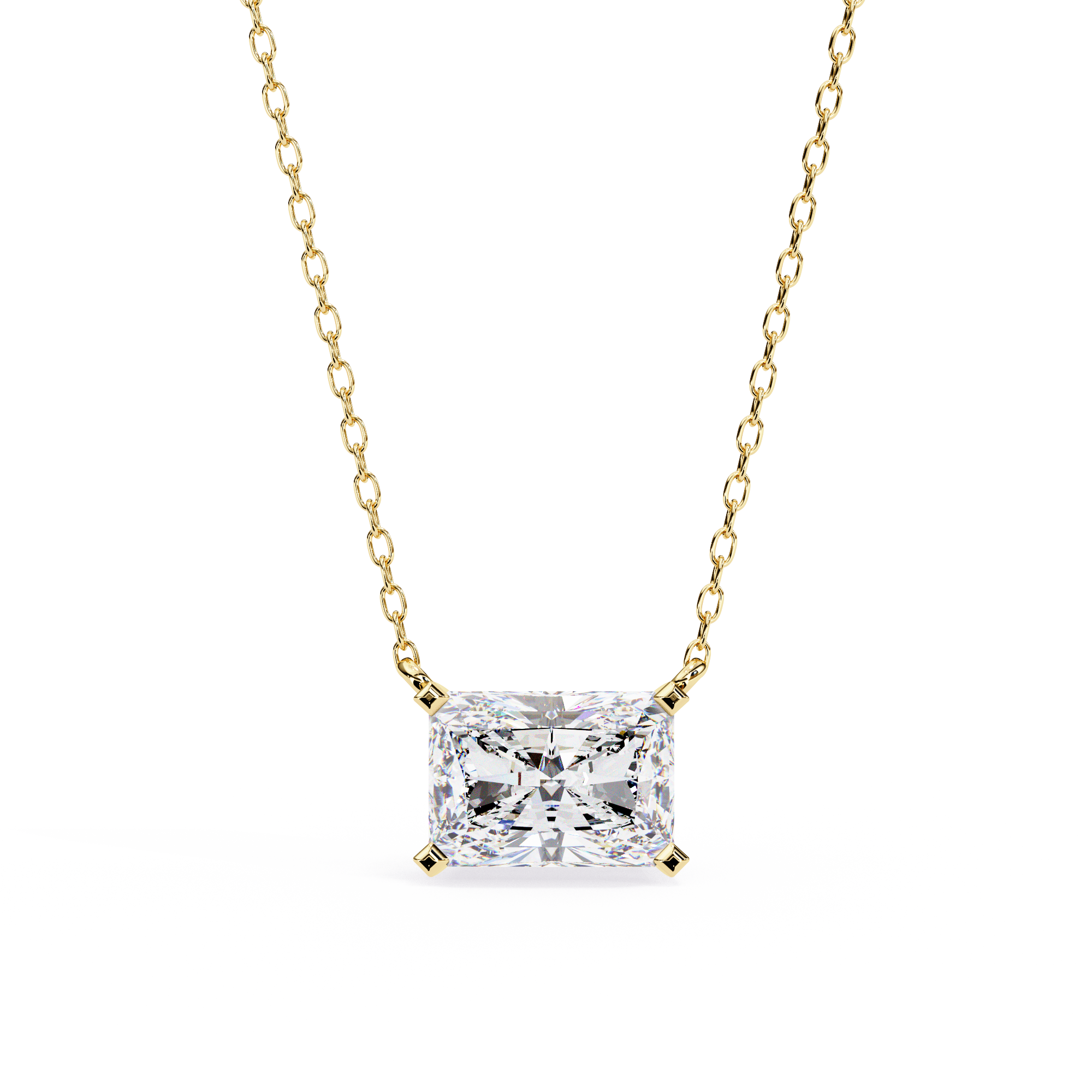 Luminous Radiance Diamond Pendant