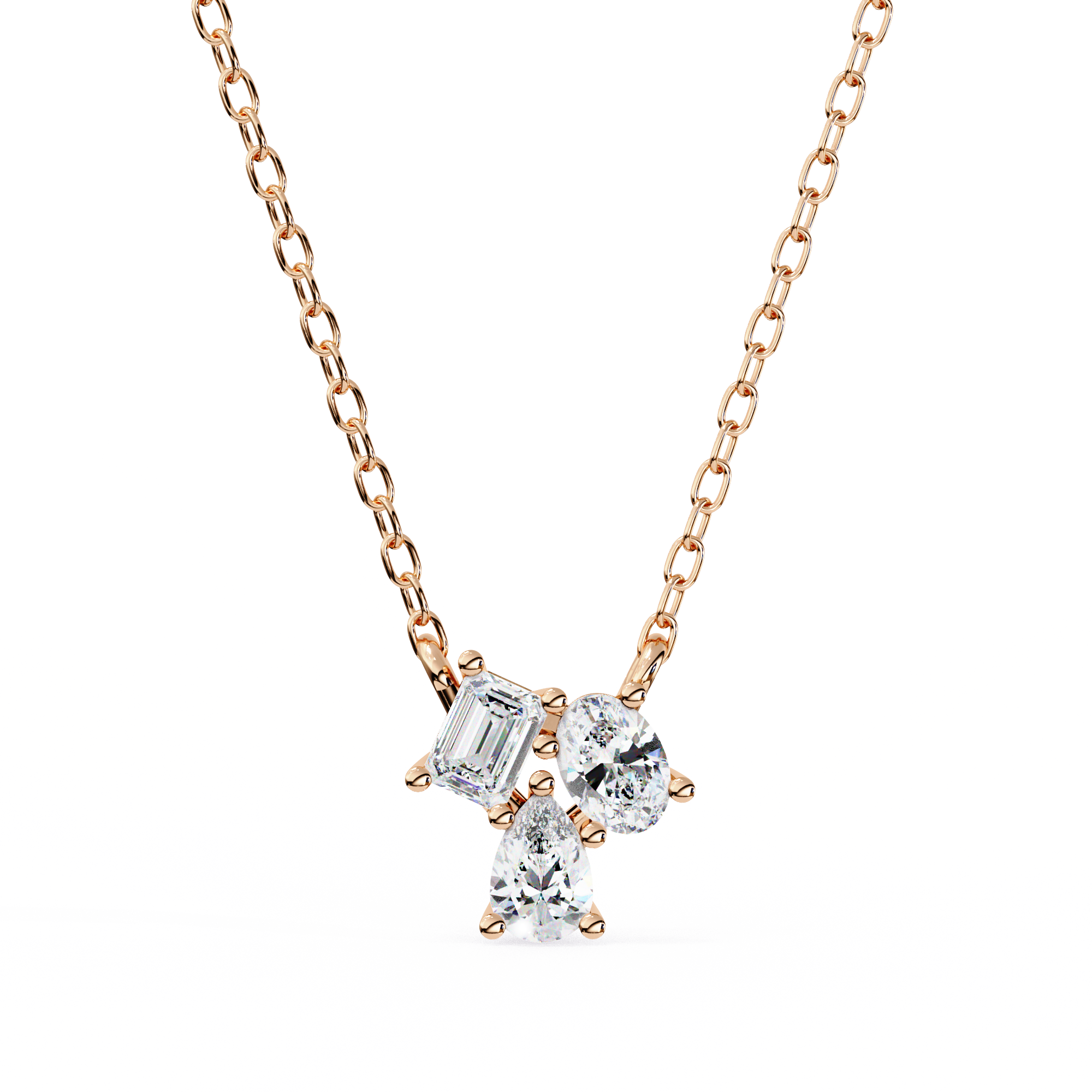 Luminara Trio Diamond Pendant