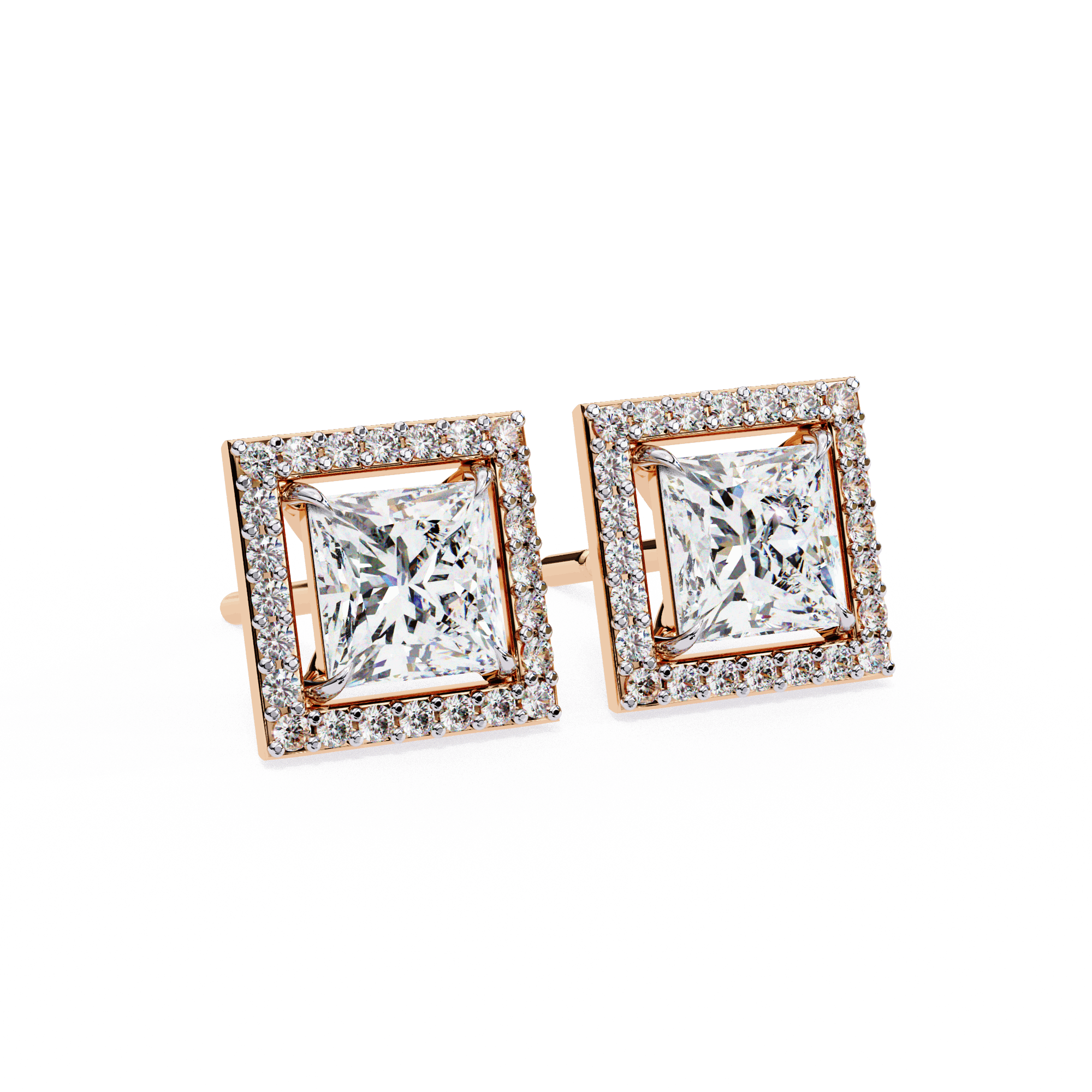 Valencia Princess Diamond Earrings