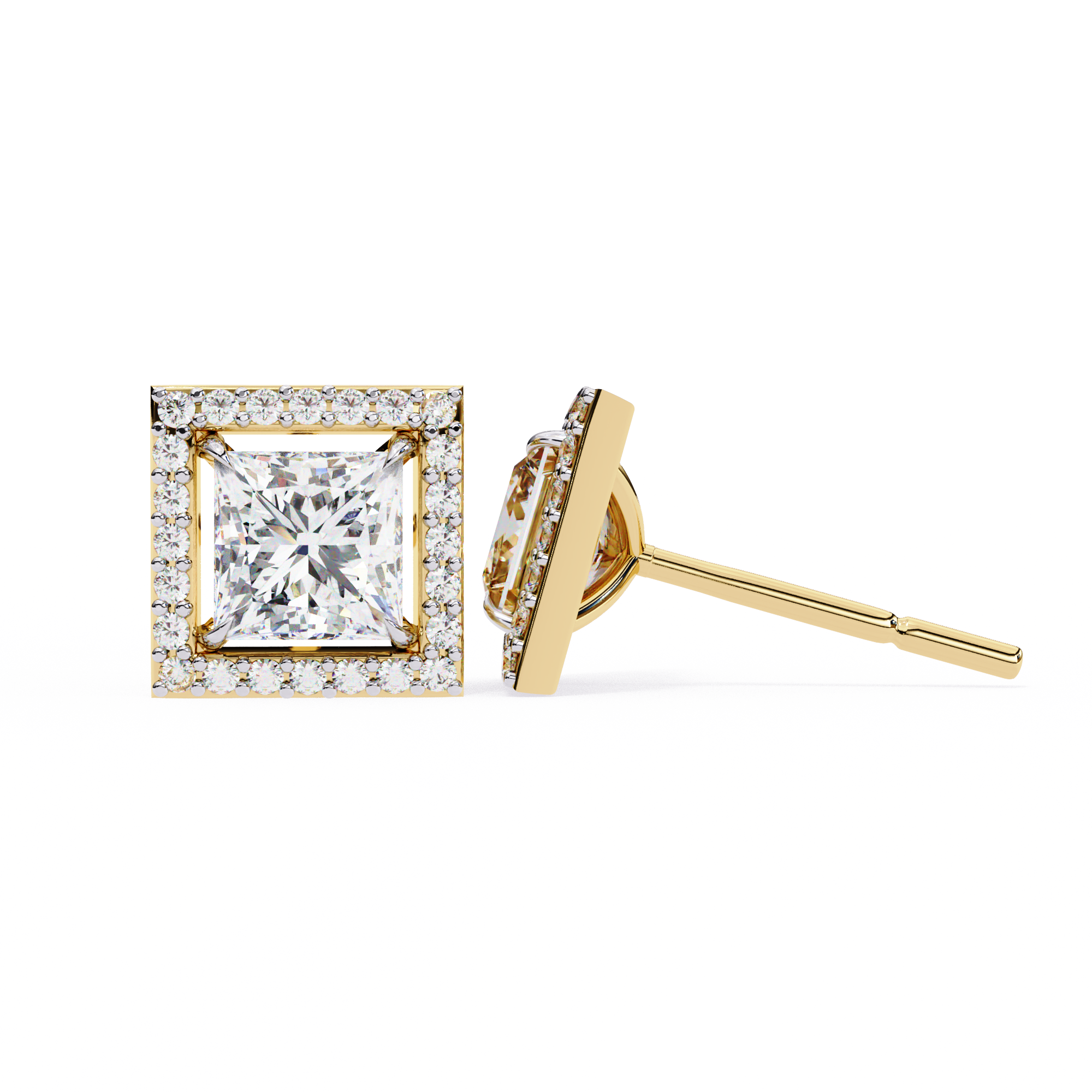 Valencia Princess Diamond Earrings