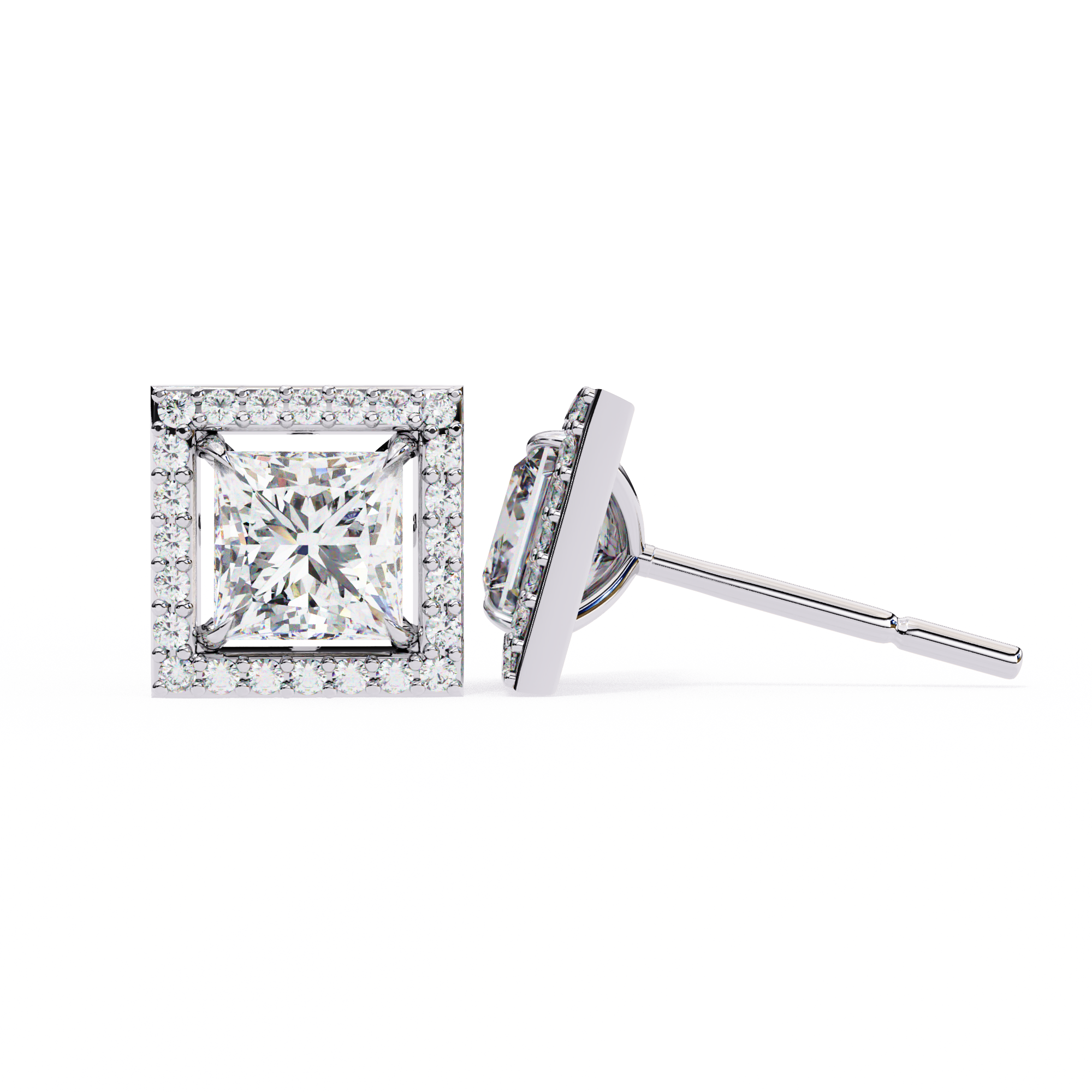 Valencia Princess Diamond Earrings