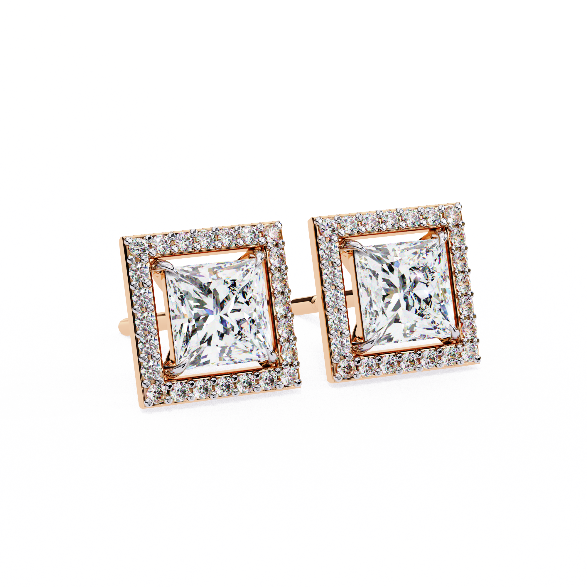 Valencia Princess Diamond Earrings