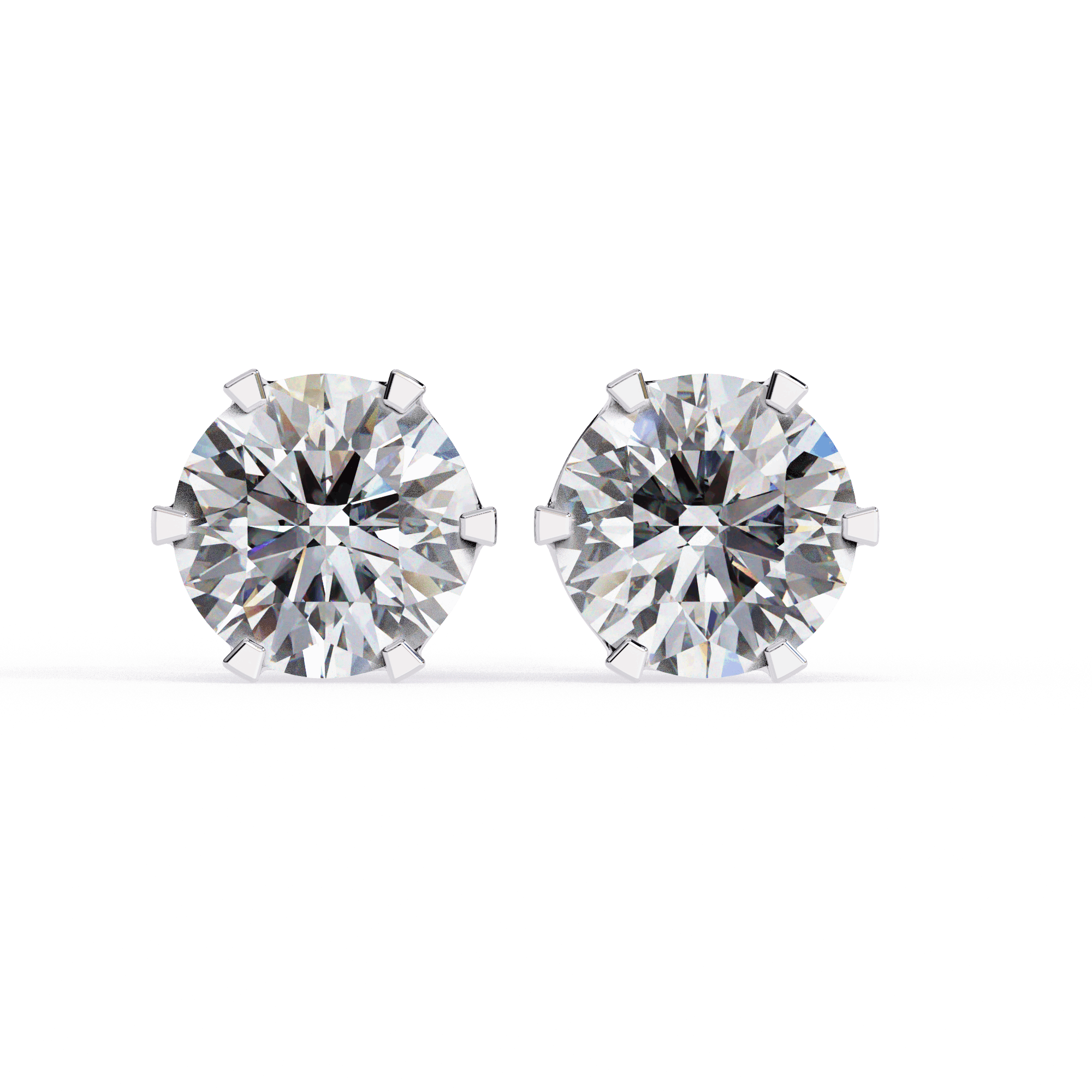 Estelle Solitaire Earrings