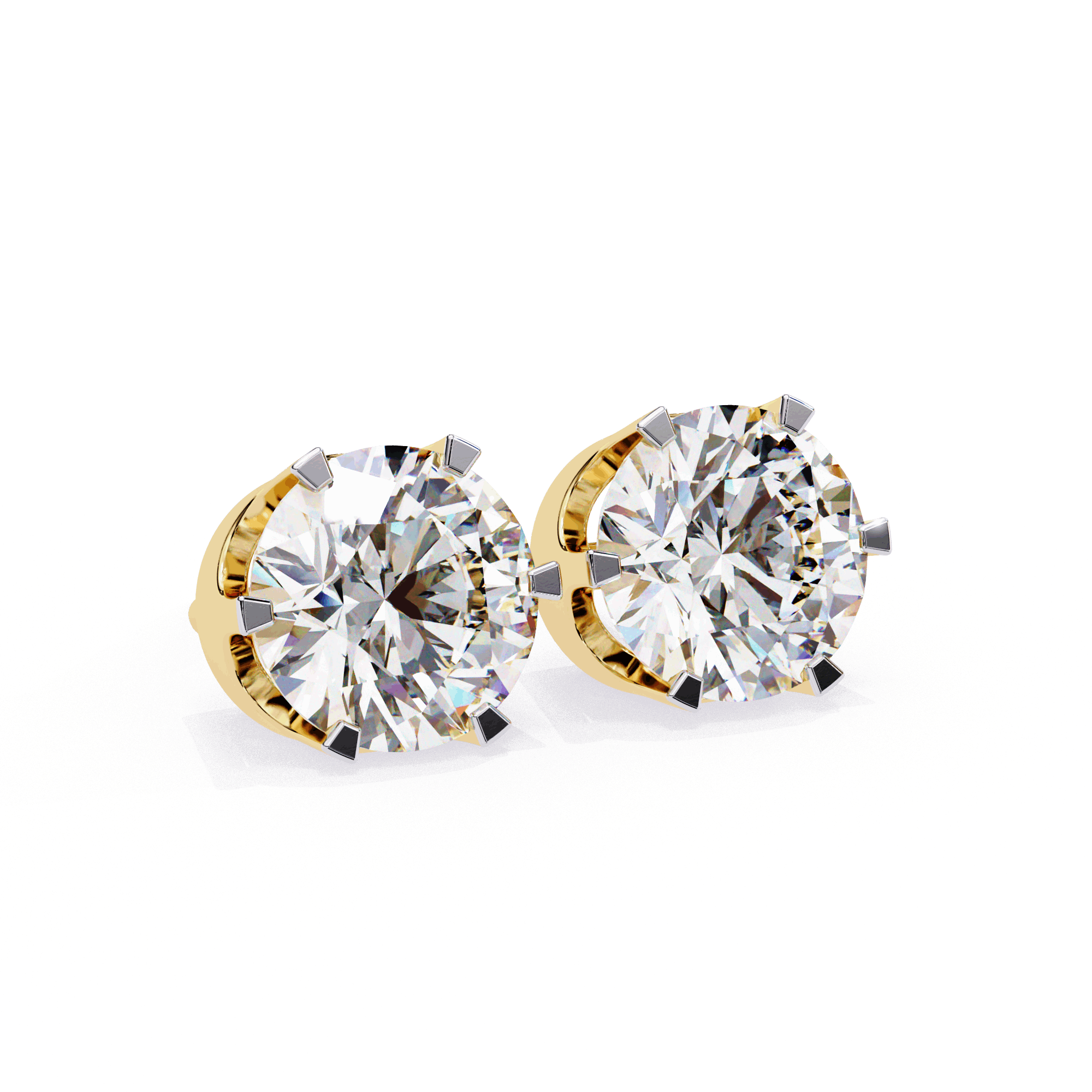 Estelle Solitaire Earrings