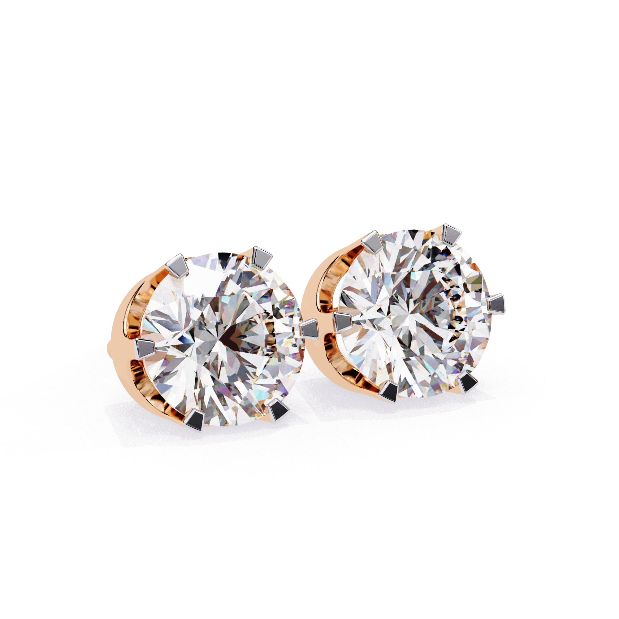Estelle Solitaire Earrings