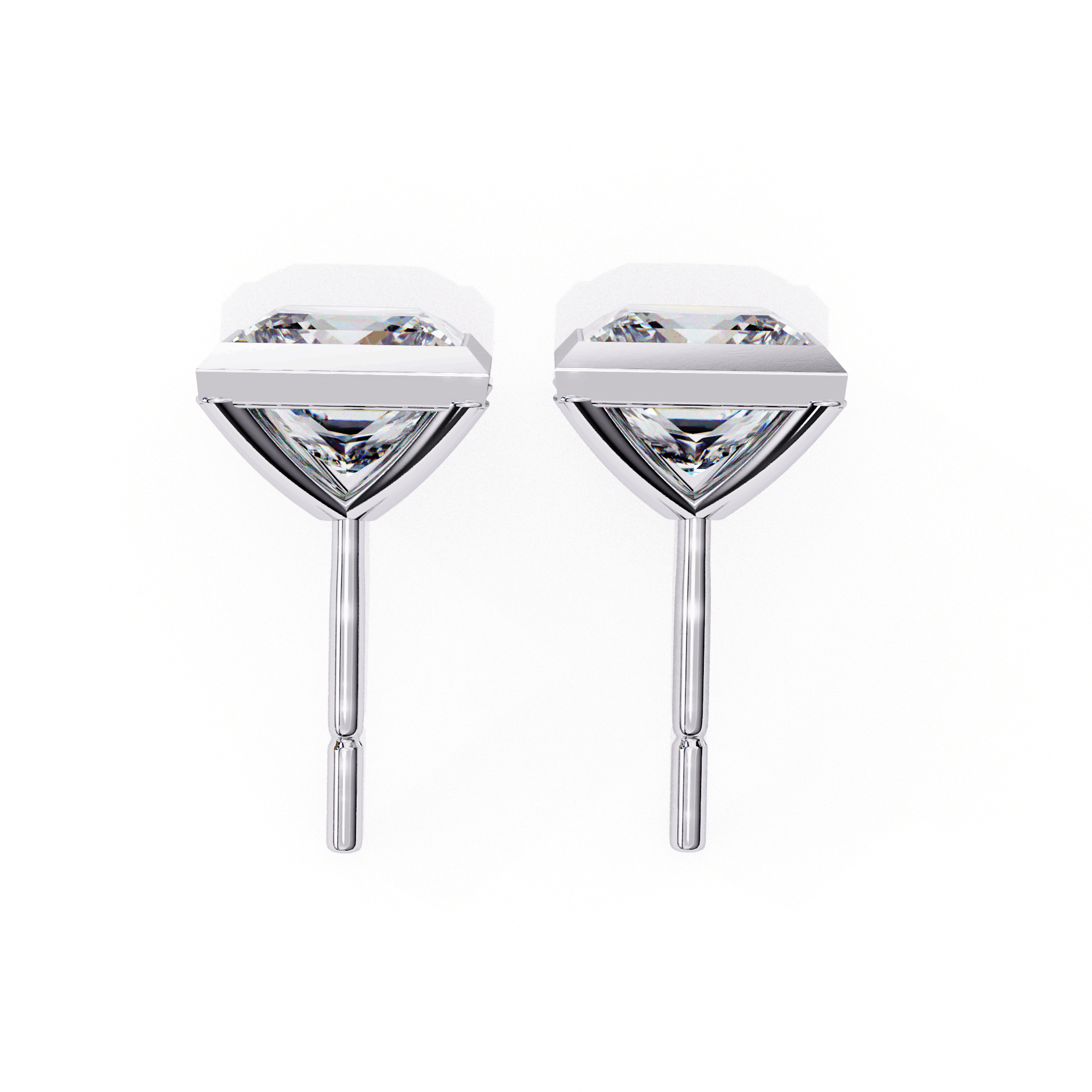 Lumière Princess Diamond Earrings