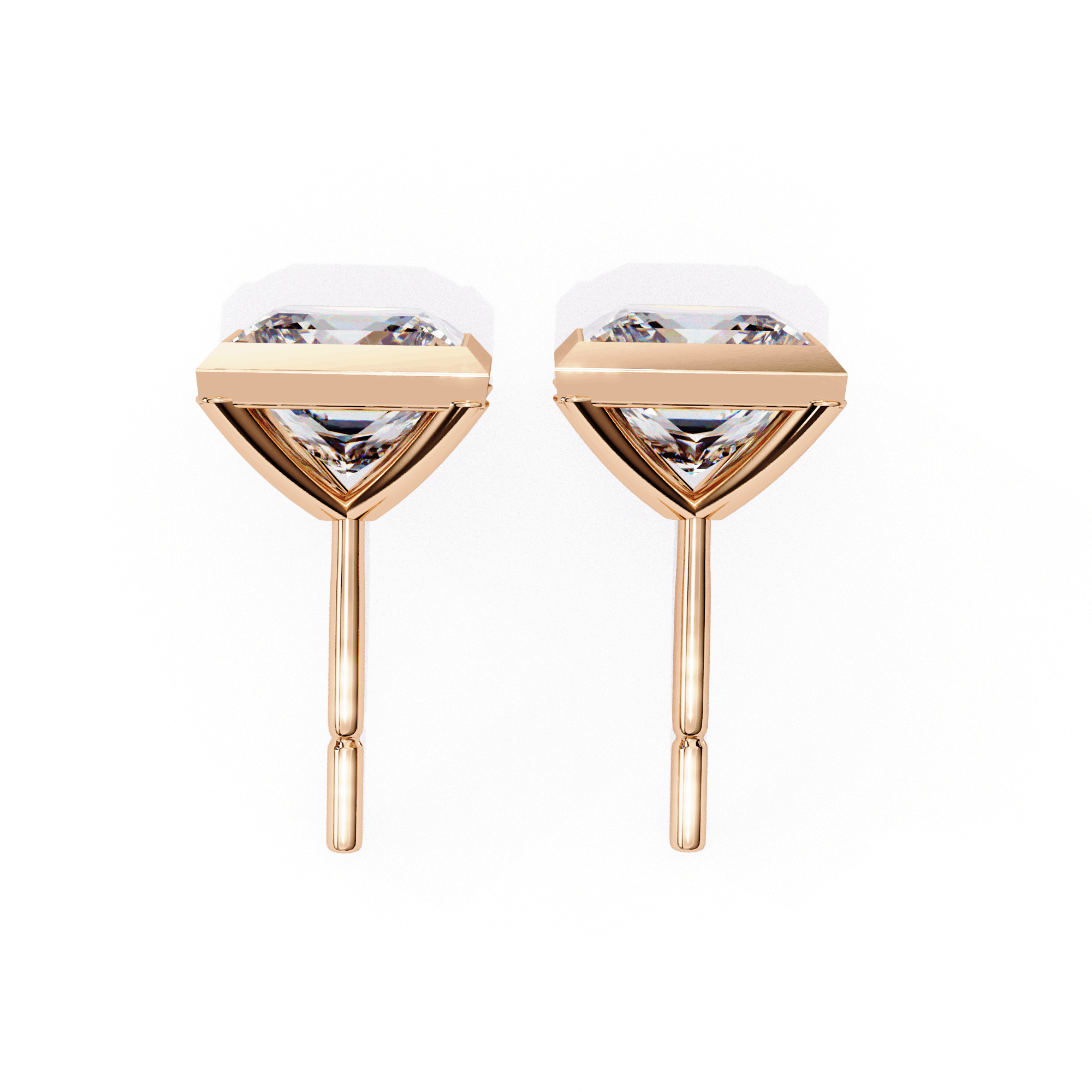 Lumière Princess Diamond Earrings