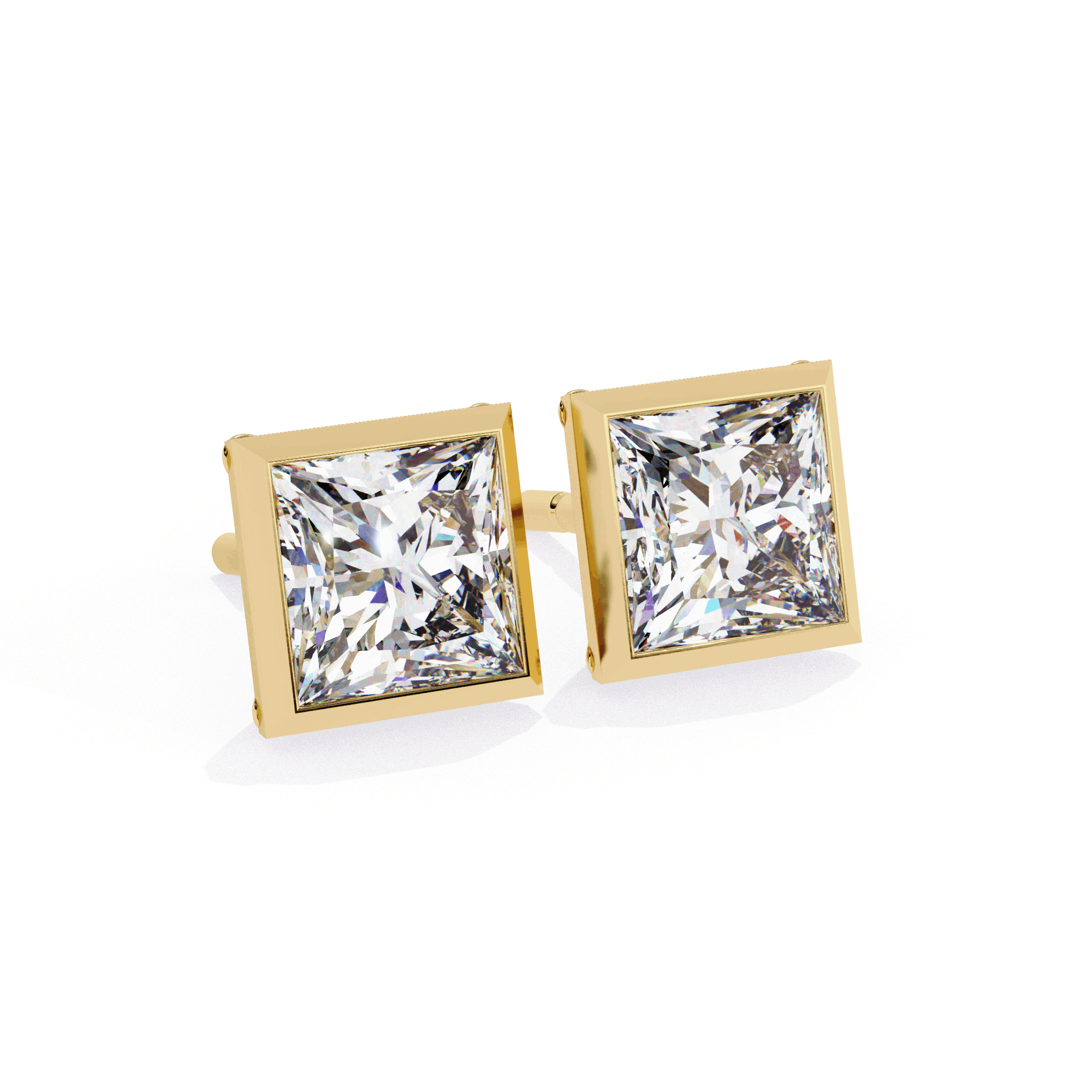Lumière Princess Diamond Earrings