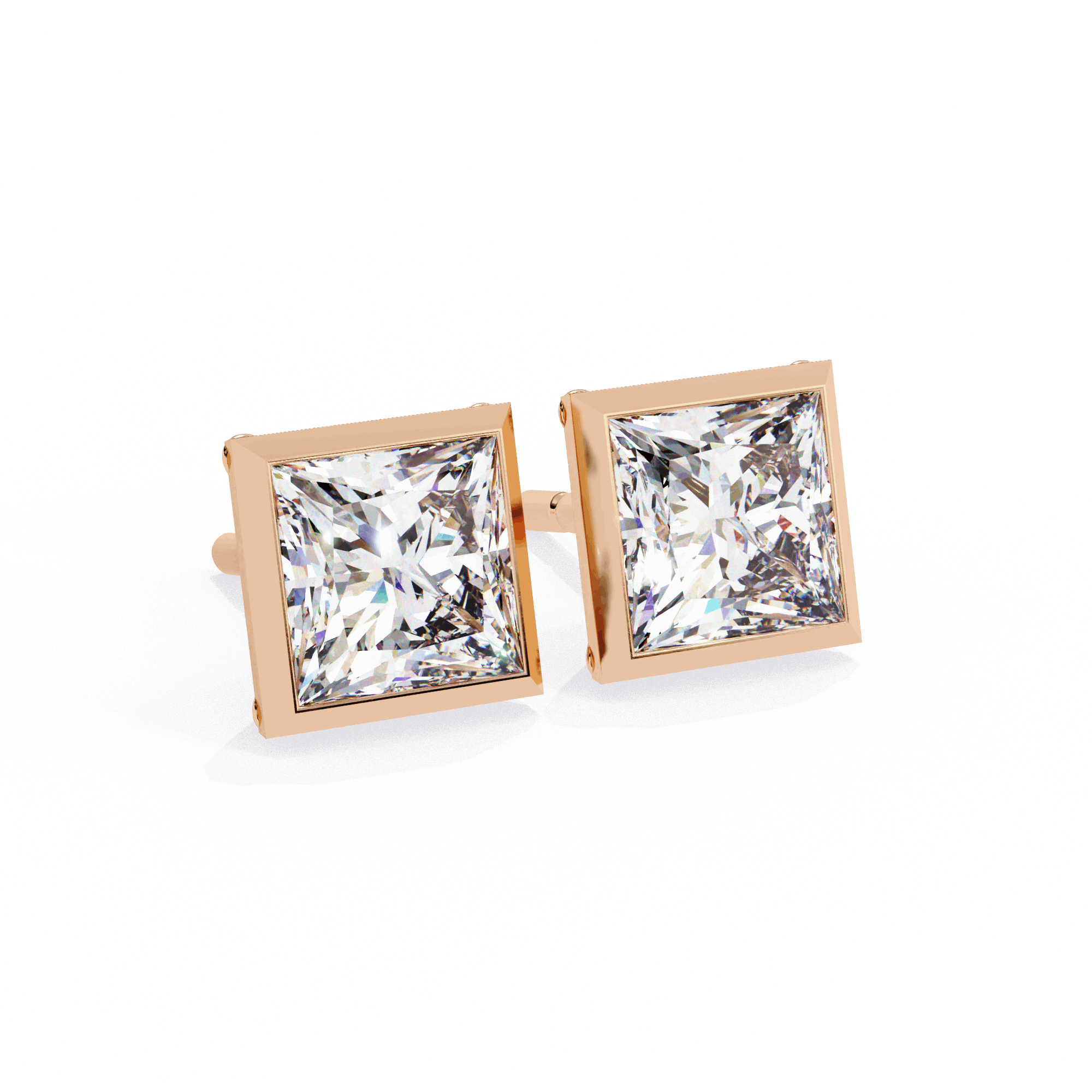 Lumière Princess Diamond Earrings
