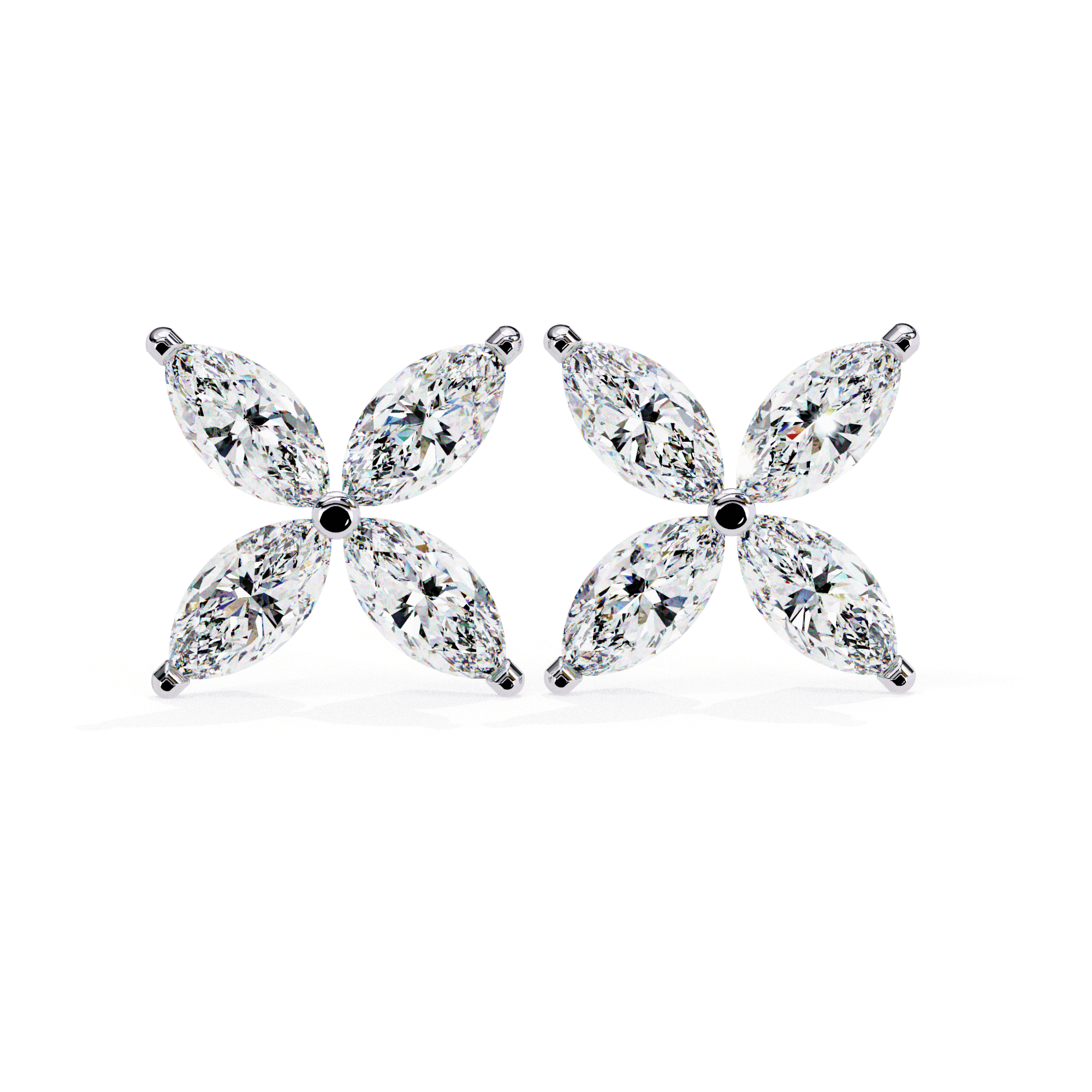 Lumière Marquise Diamond Earrings