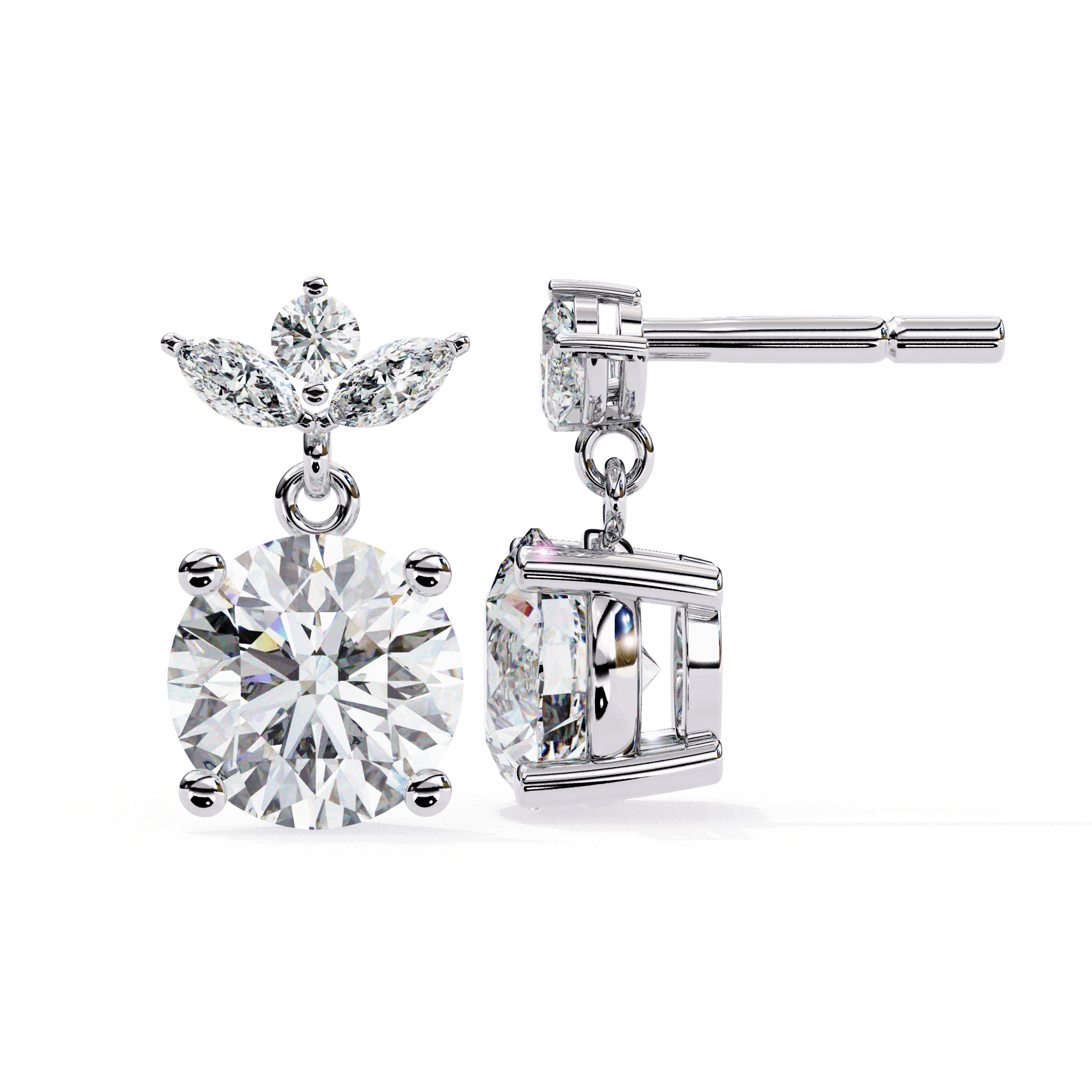 Aurette Diamond Earrings