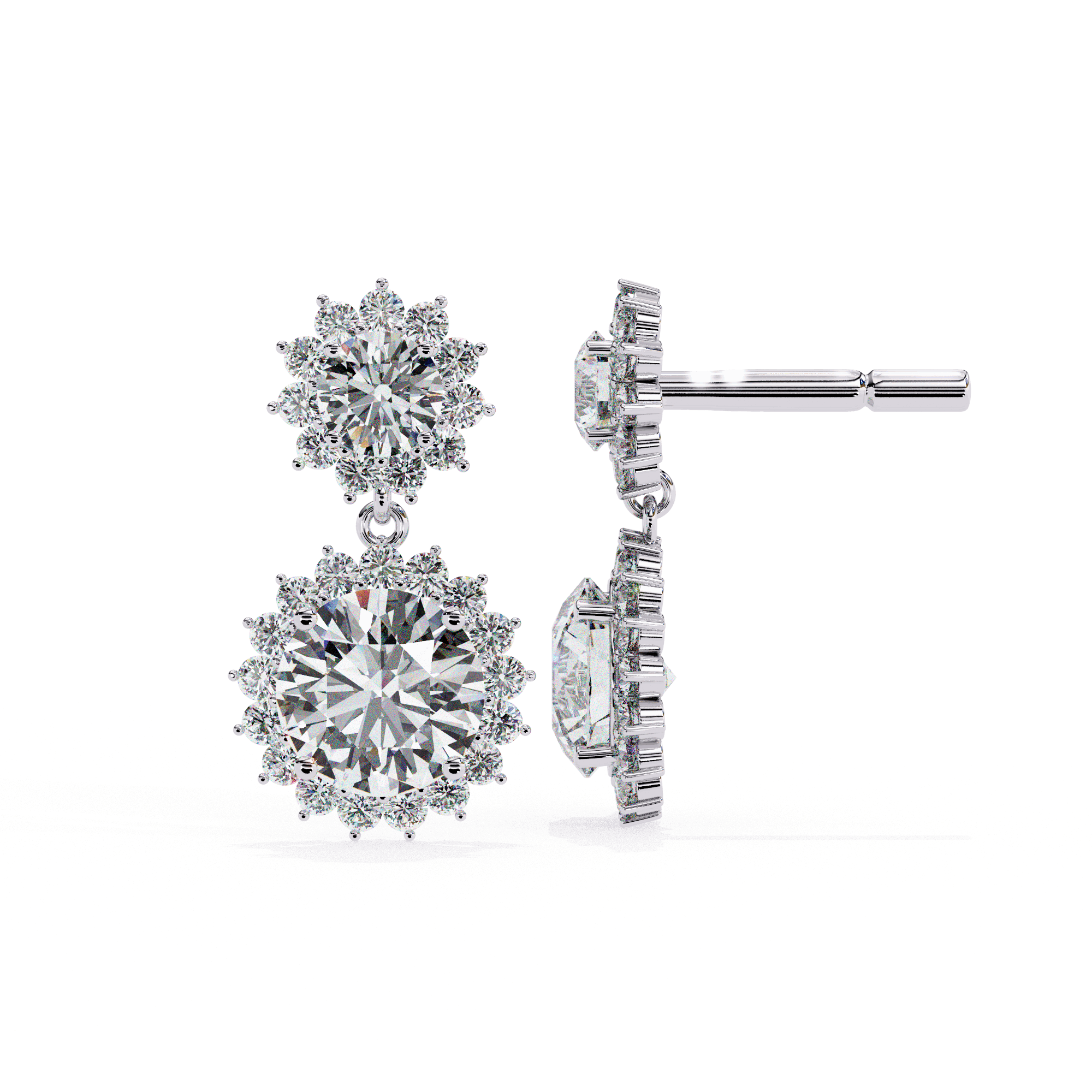 Luminara Diamond Earrings