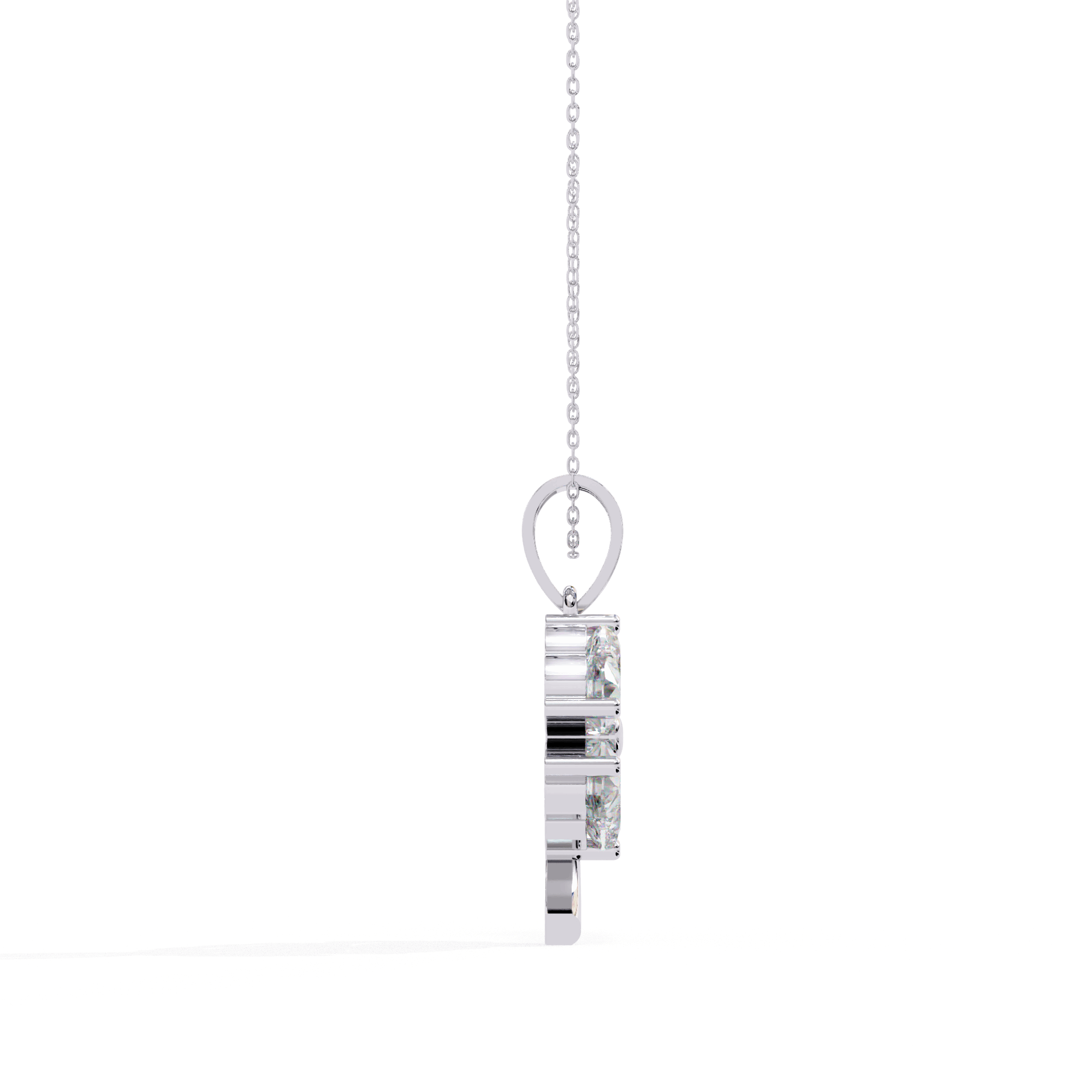 Amora Heart Diamond Pendant