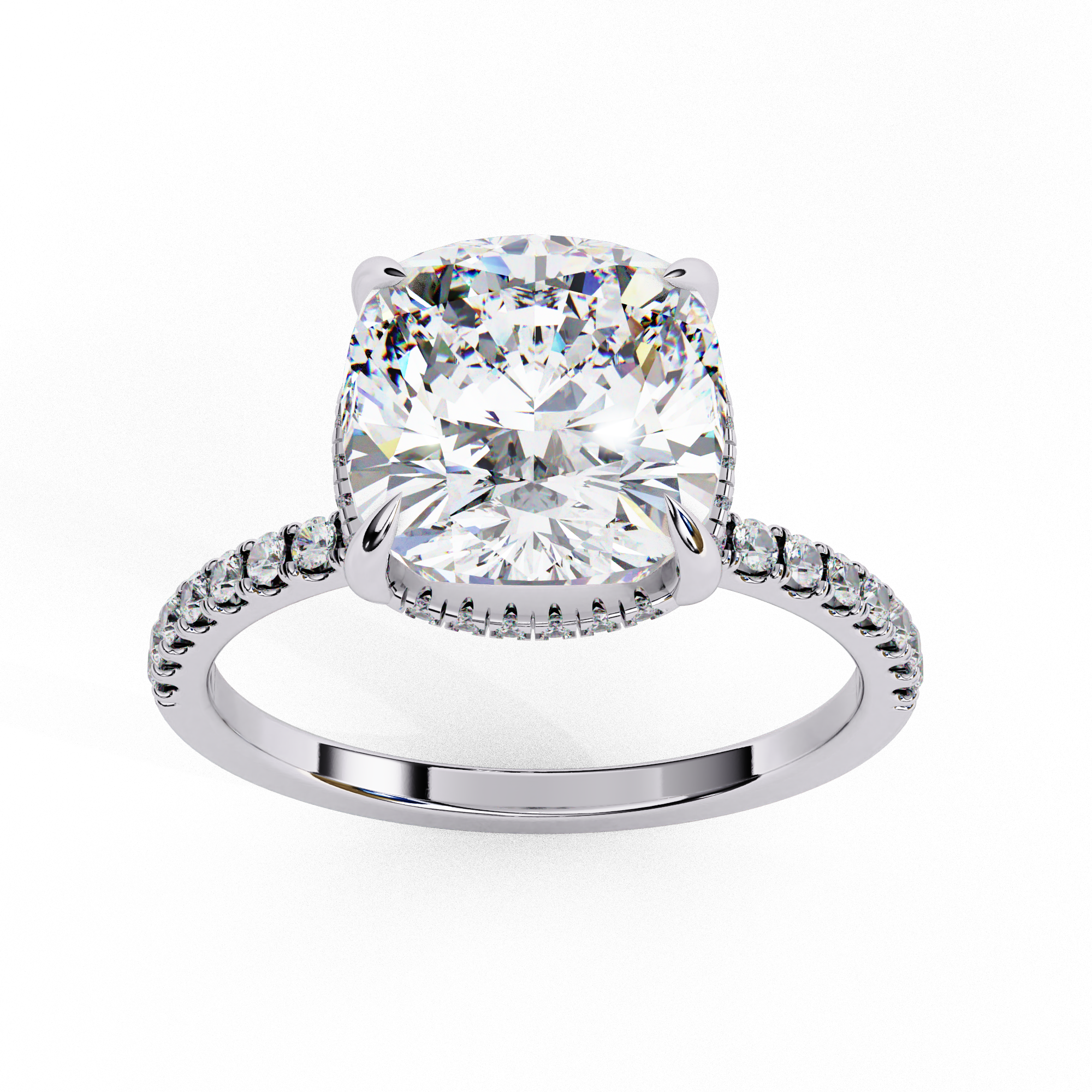 Verona Cushion Diamond Ring