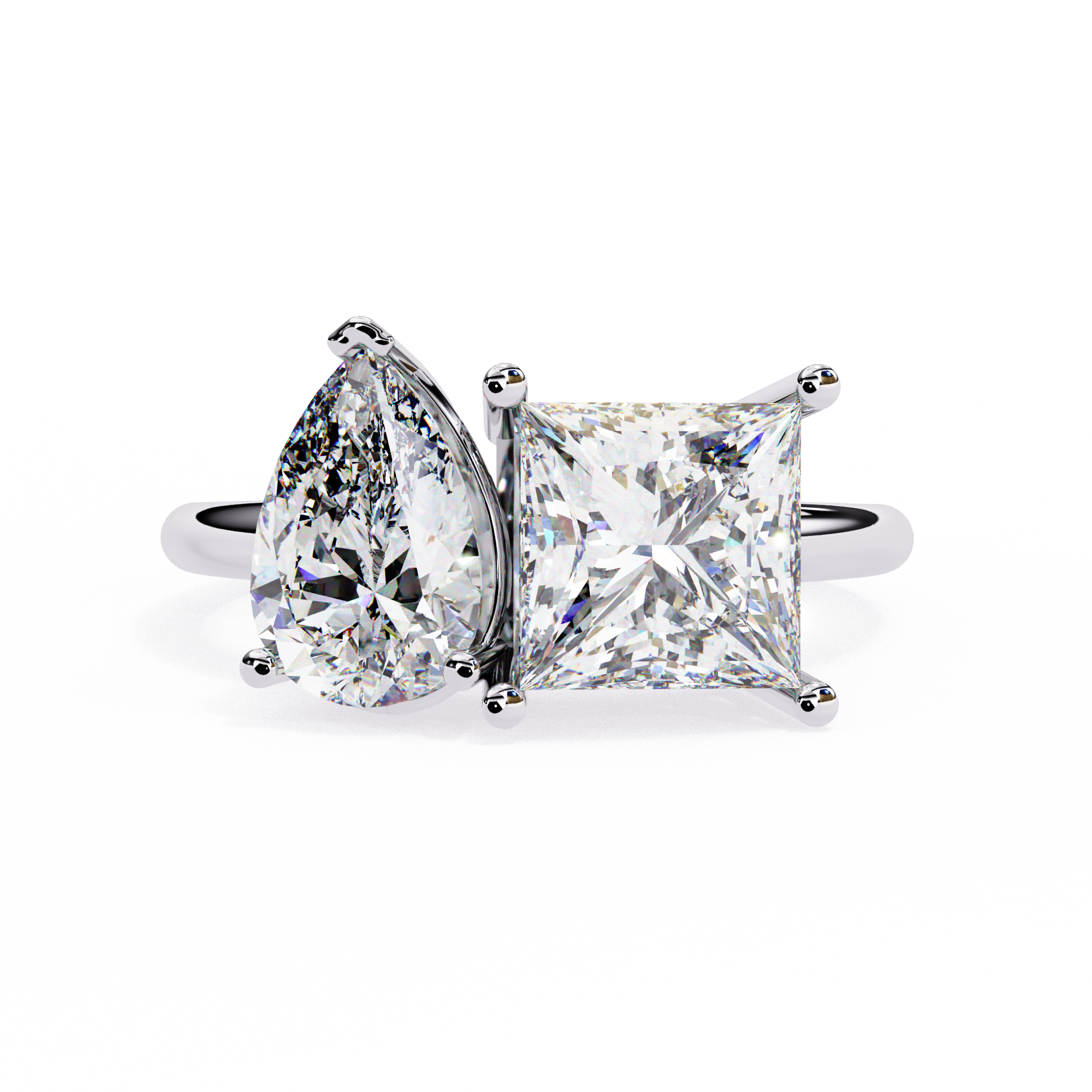 Imperial Duo Diamond Ring