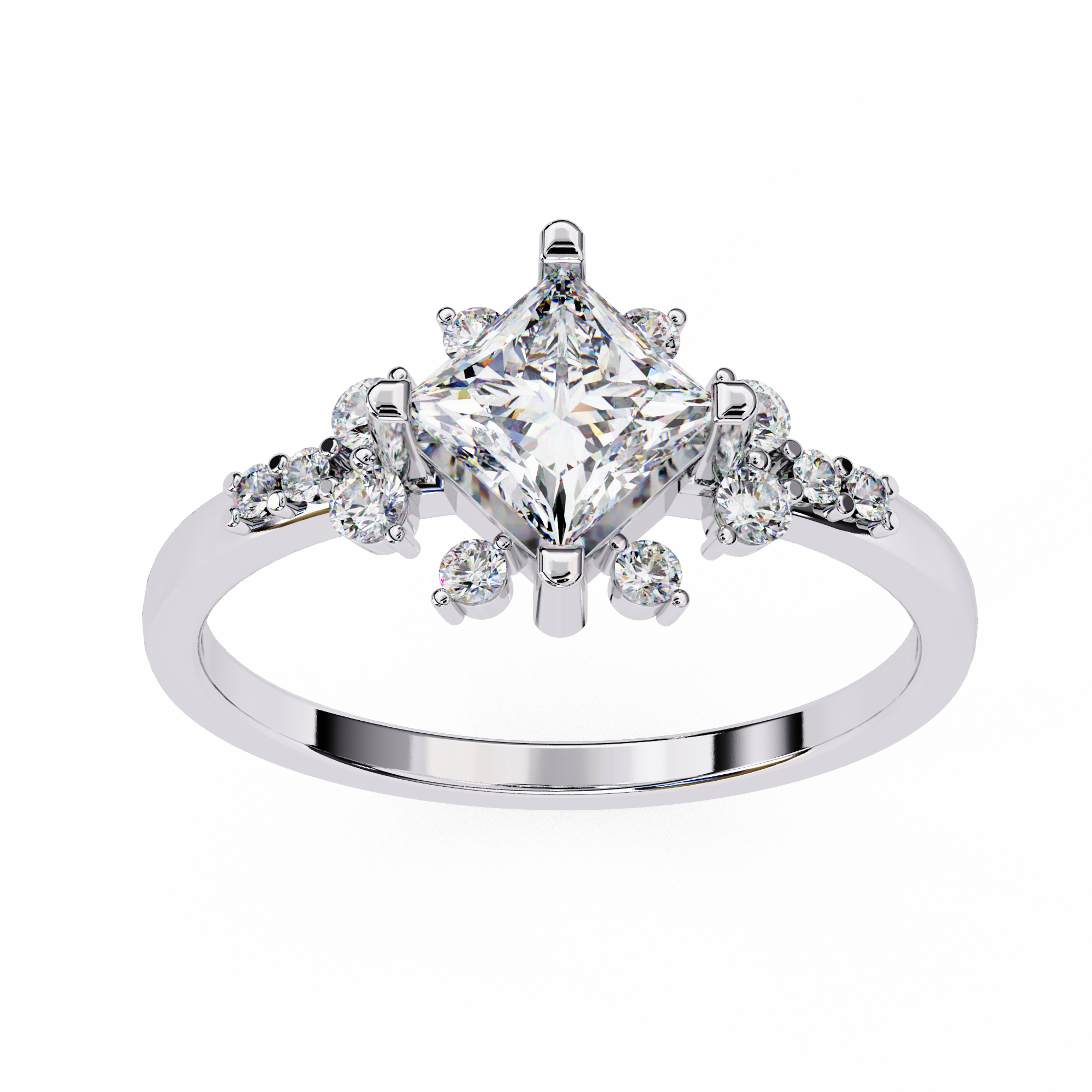 Aria Princess Diamond Ring