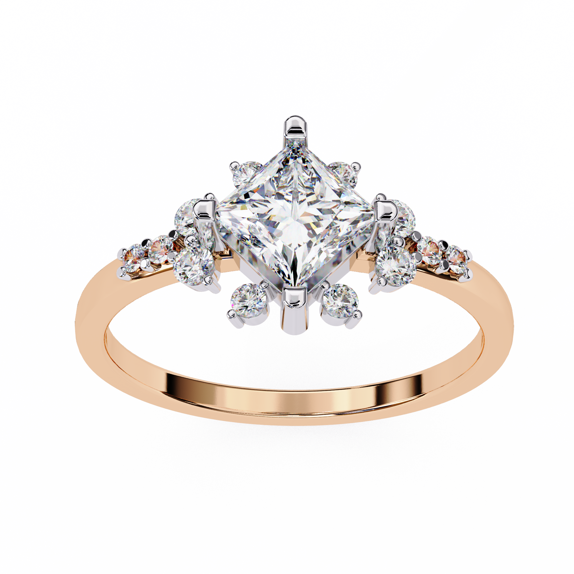 Aria Princess Diamond Ring