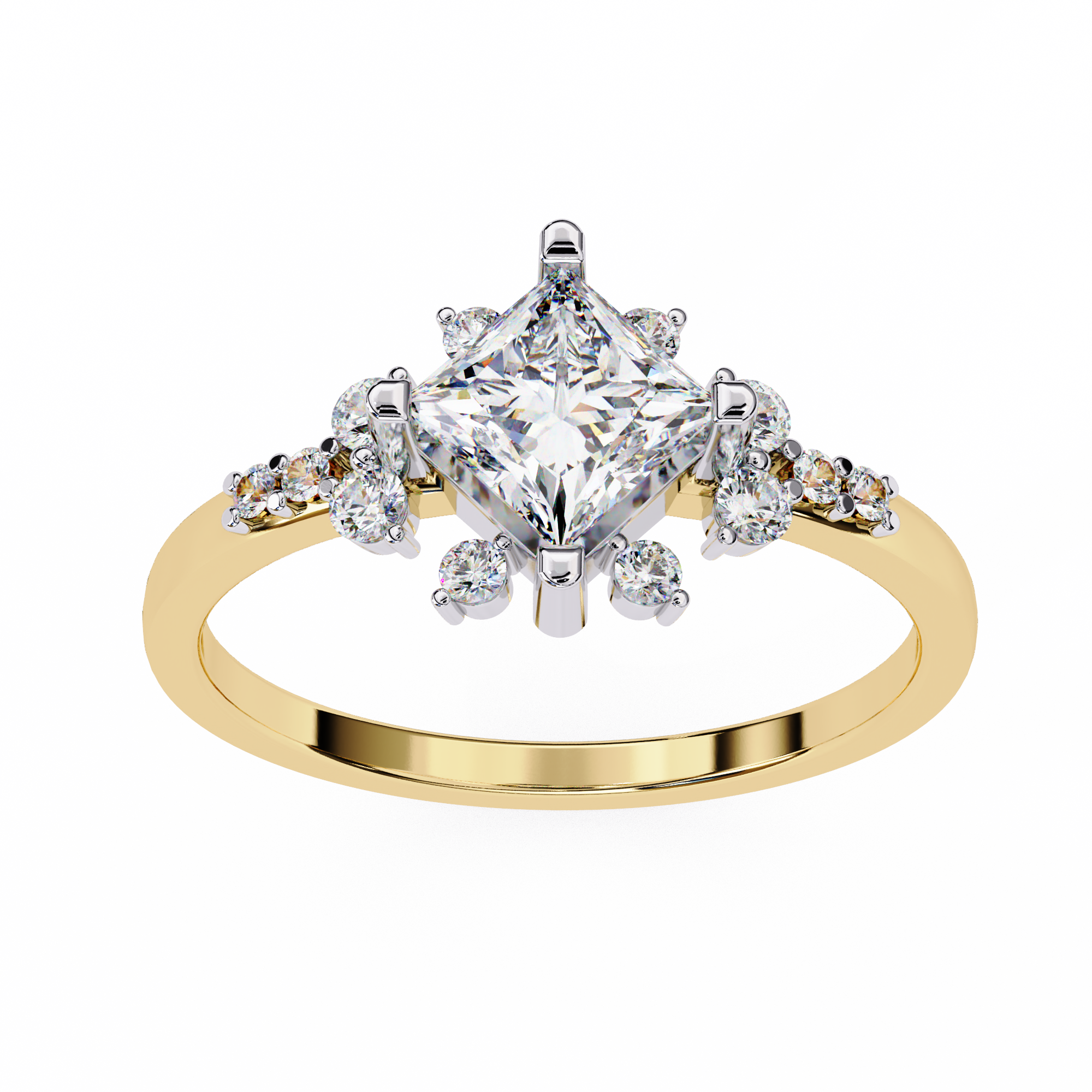 Aria Princess Diamond Ring