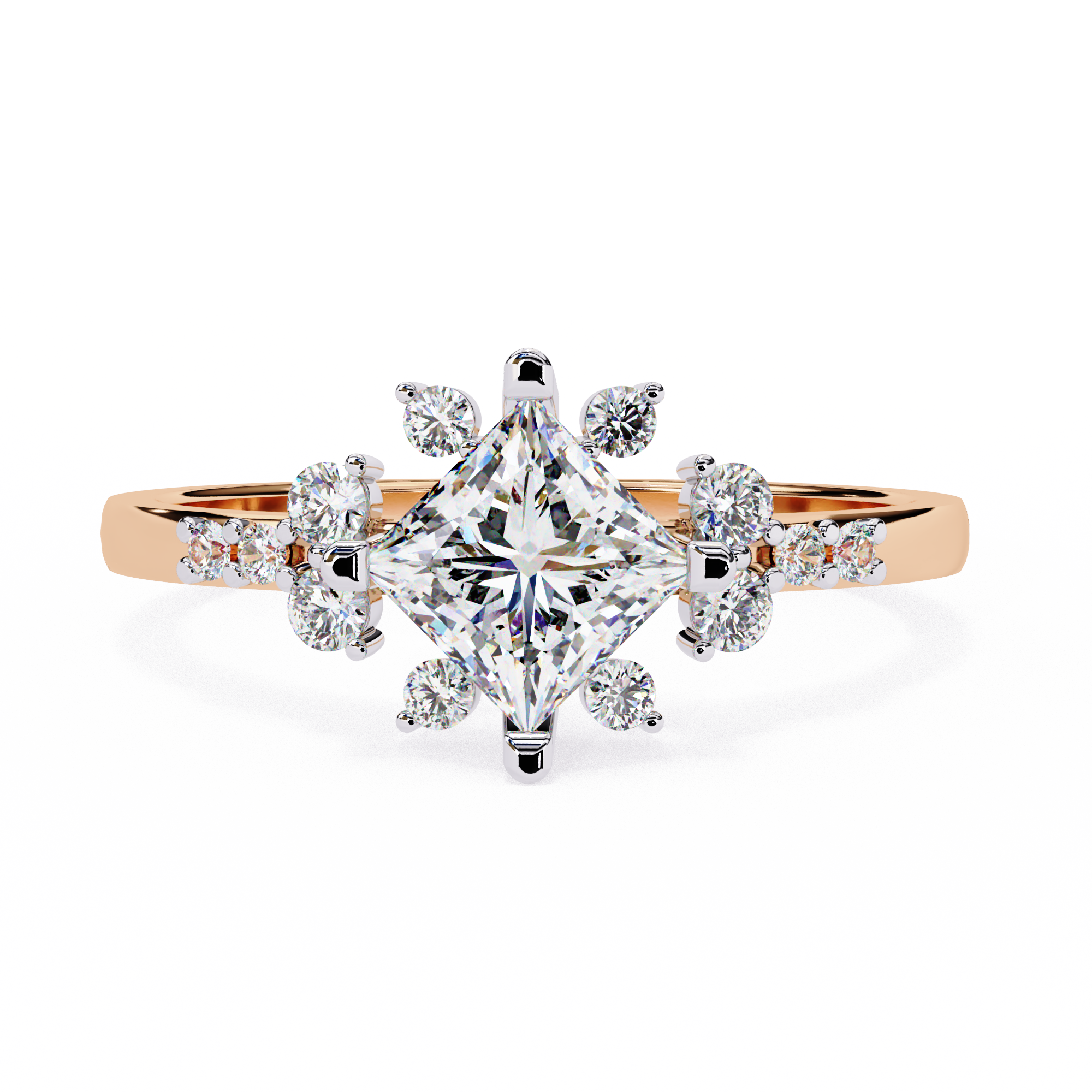Aria Princess Diamond Ring